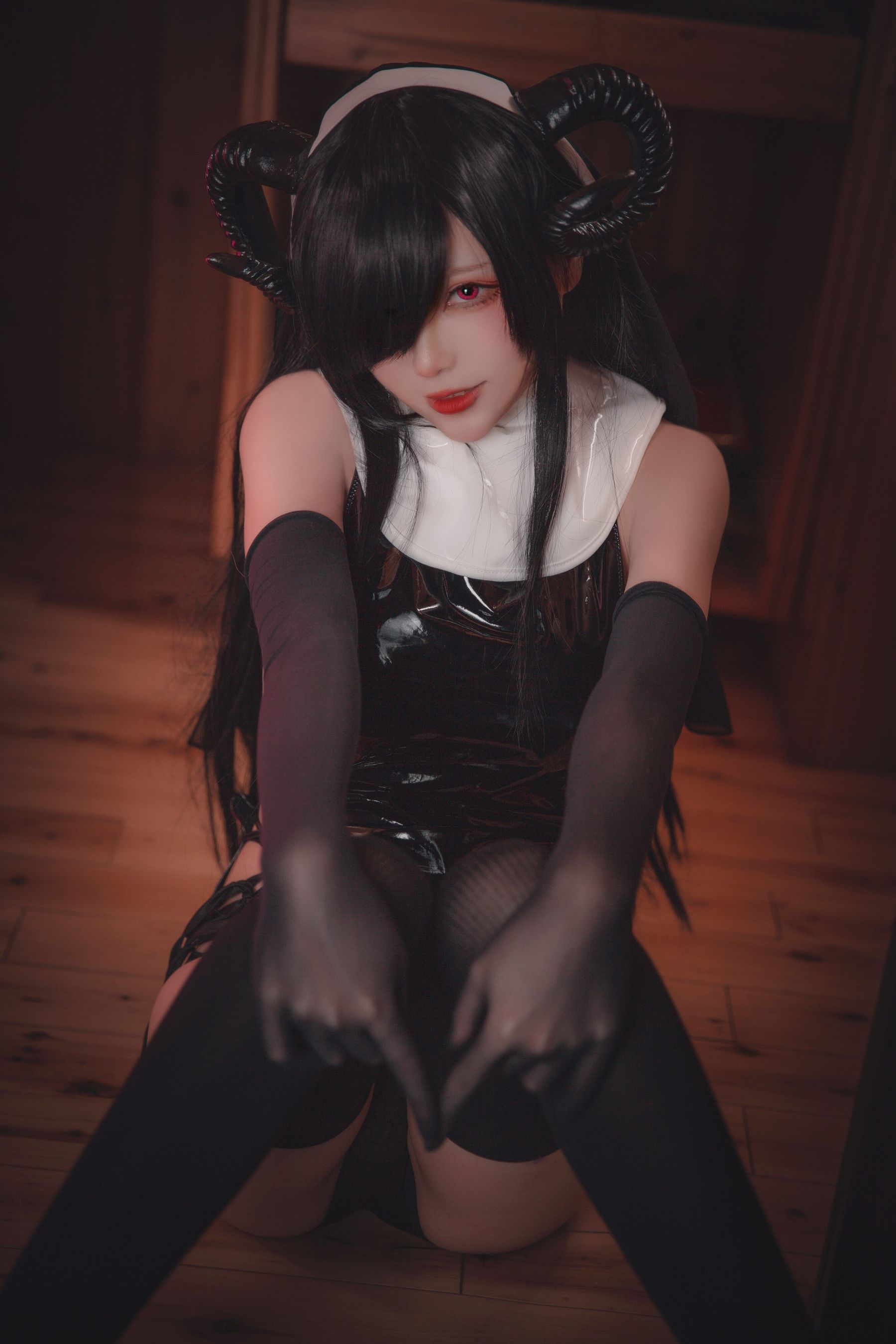[Cosplay写真] 起司块wii - 魅魔修女