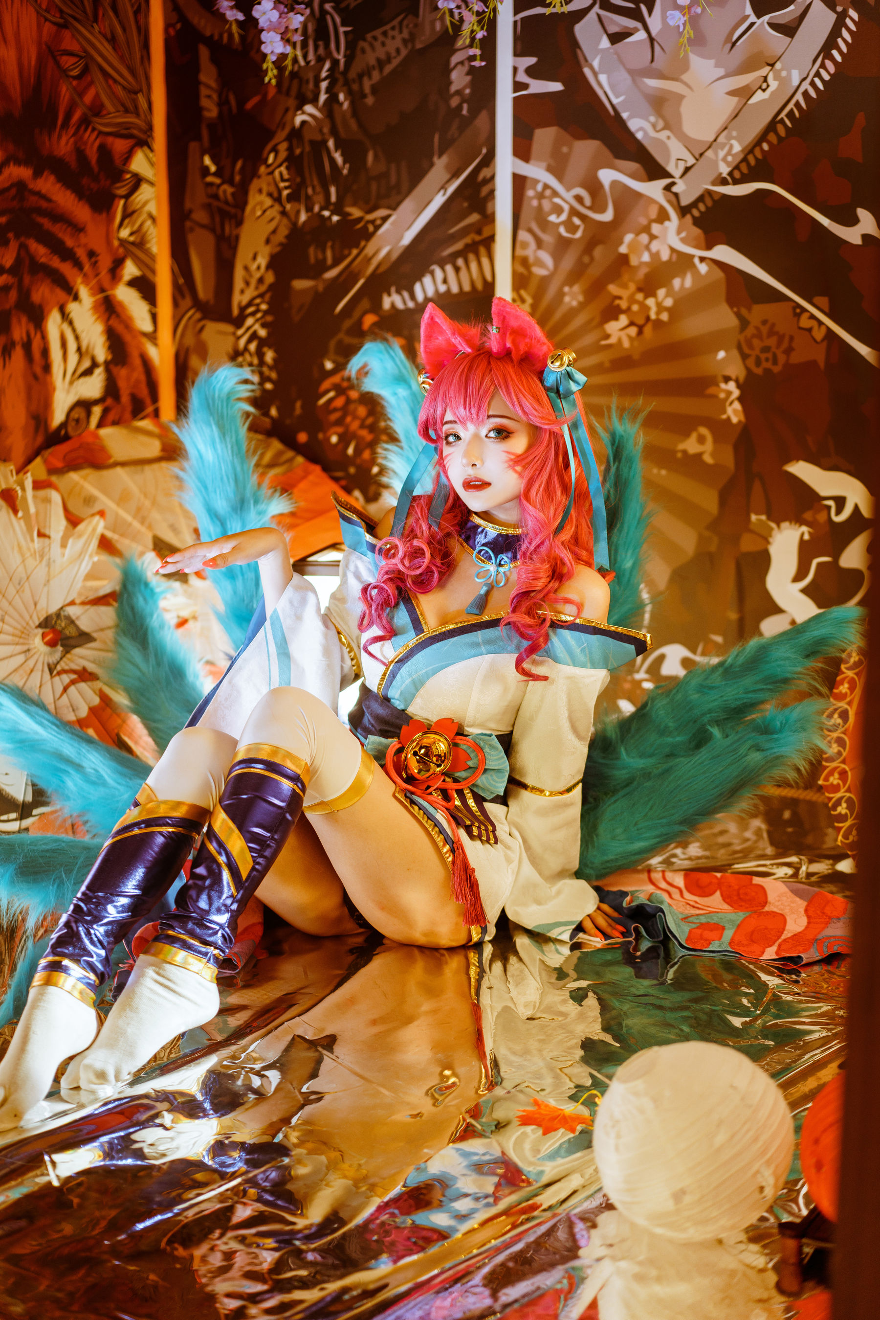 [Cosplay写真] 动漫博主雯妹 - 阿狸