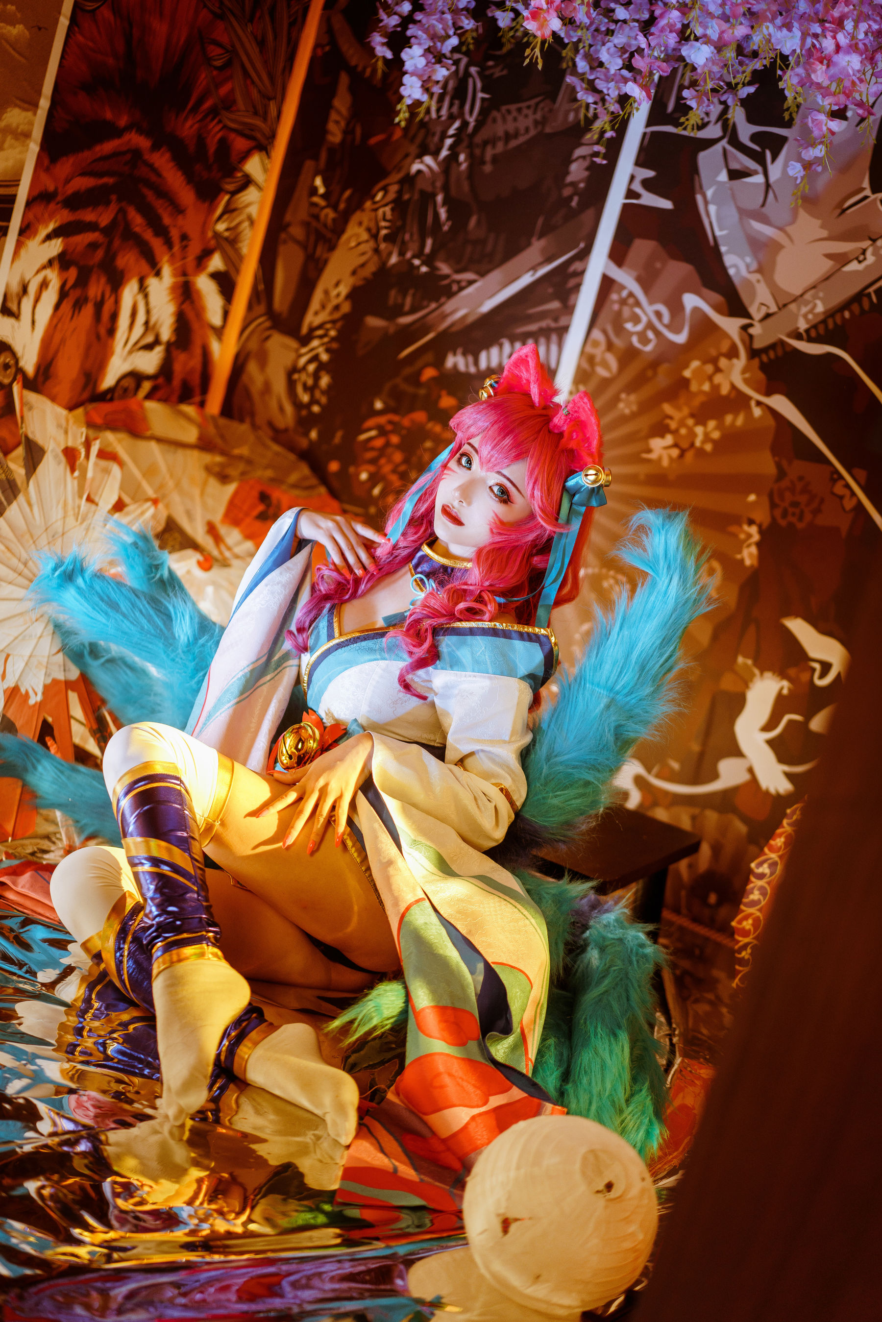 [Cosplay写真] 动漫博主雯妹 - 阿狸