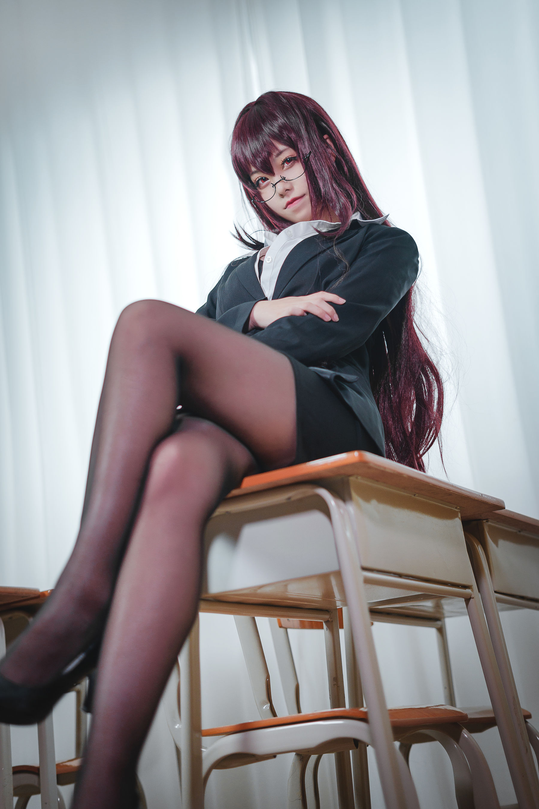 [Cosplay写真] 萌系小姐姐蜜汁猫裘 - 师匠教师