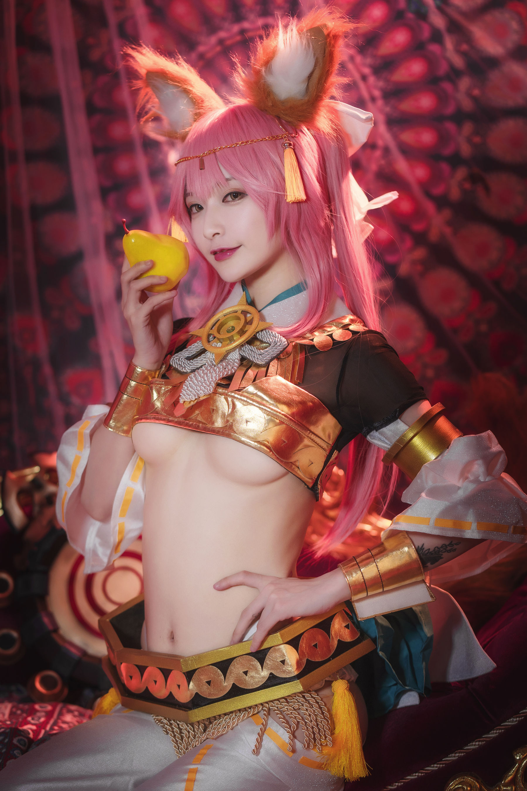 [Cosplay写真] 动漫博主铁板烧鬼舞w - 玉藻前 神话