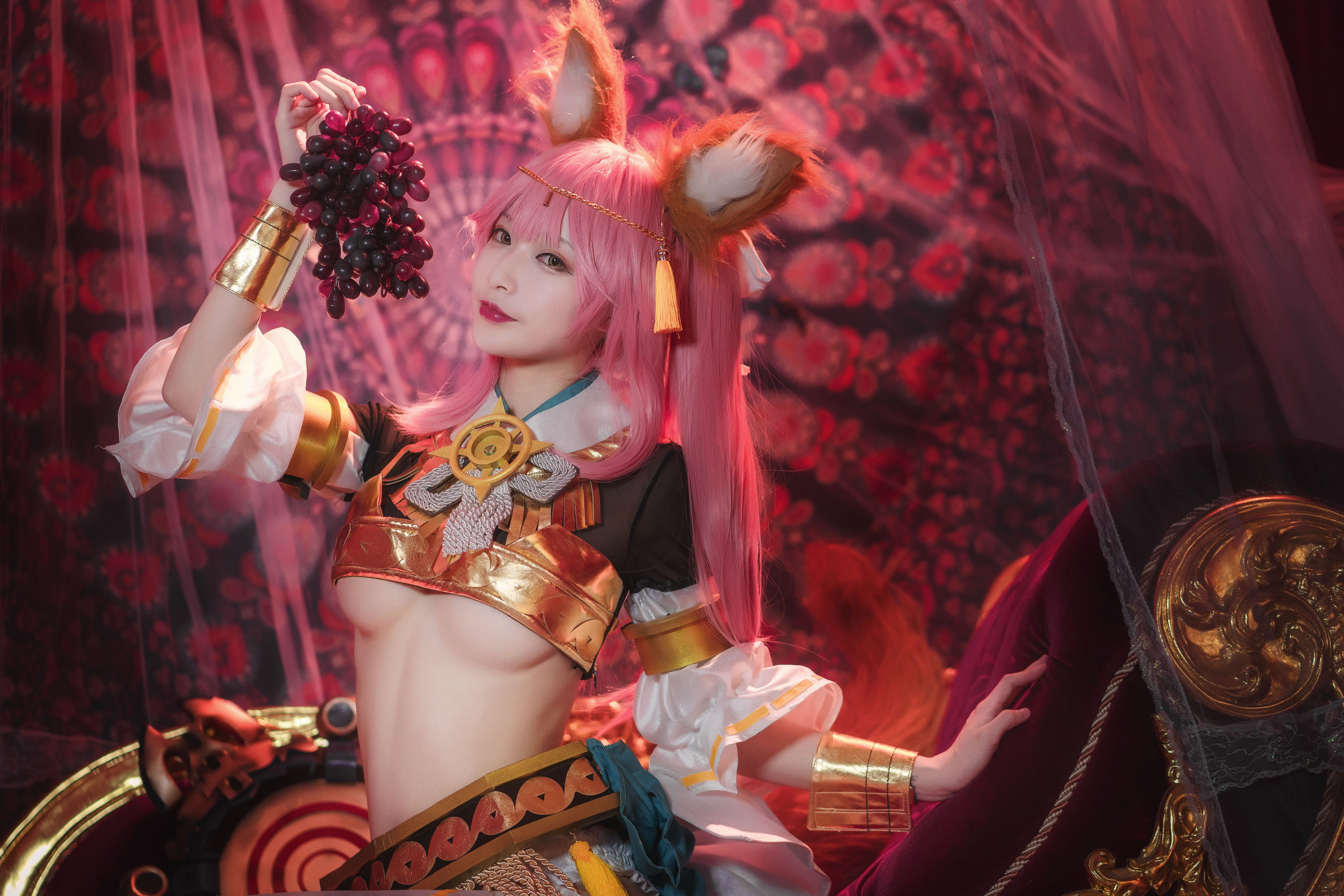 [Cosplay写真] 动漫博主铁板烧鬼舞w - 玉藻前 神话