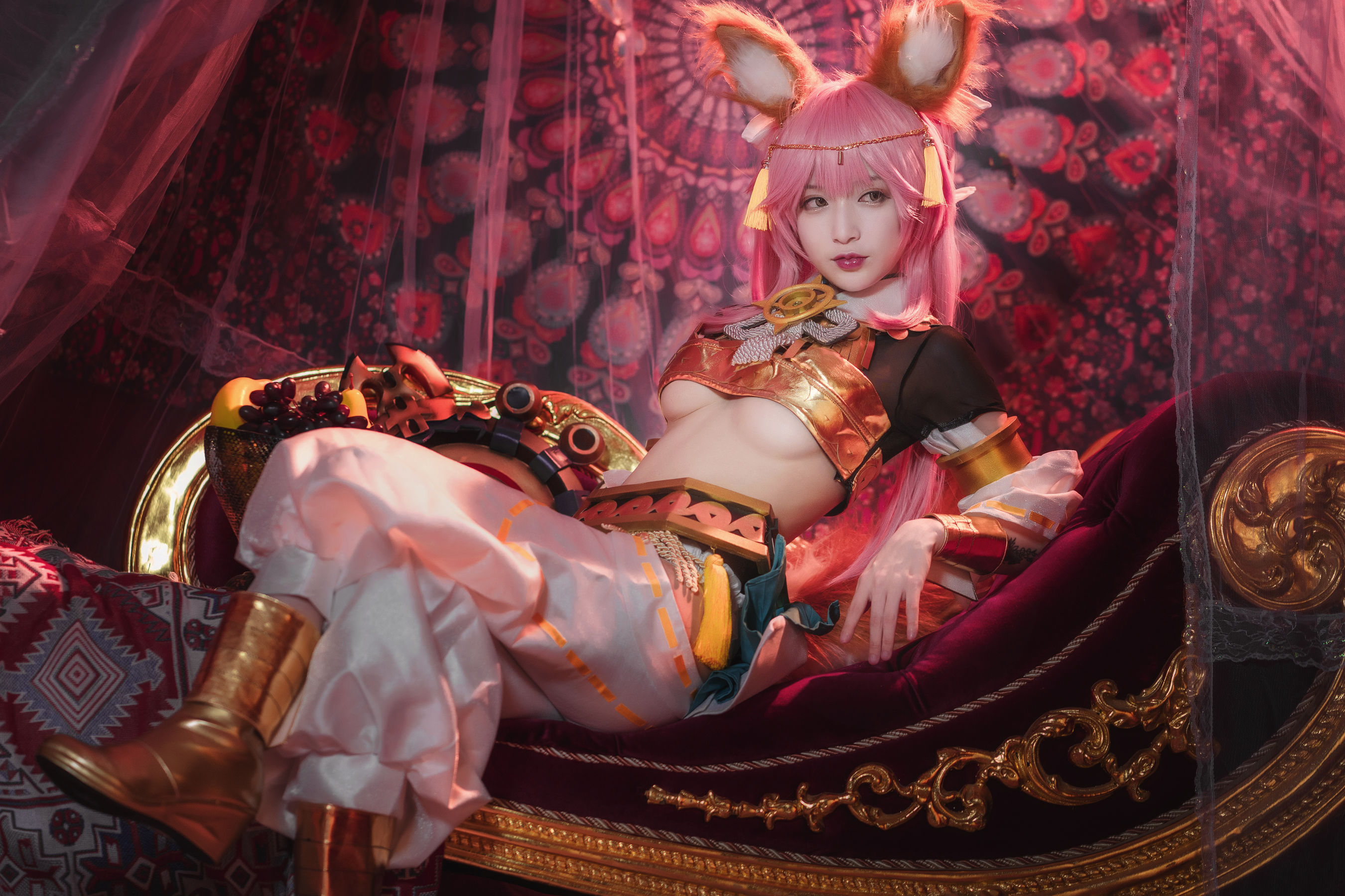 [Cosplay写真] 动漫博主铁板烧鬼舞w - 玉藻前 神话