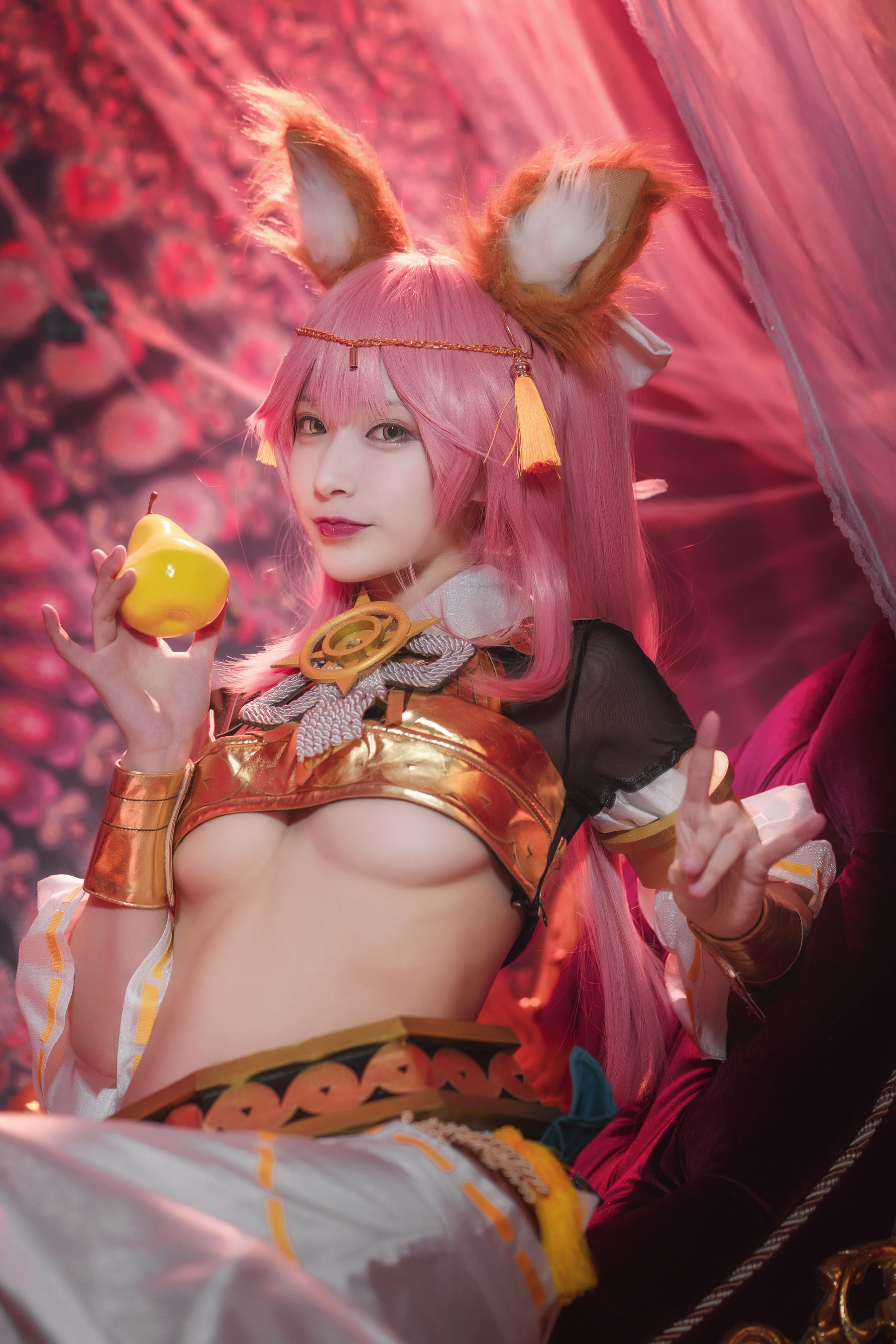 [Cosplay写真] 动漫博主铁板烧鬼舞w - 玉藻前 神话