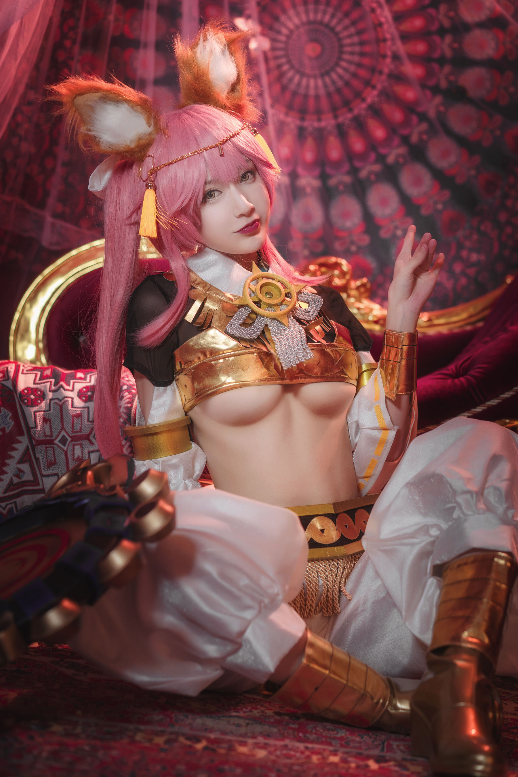 [Cosplay写真] 动漫博主铁板烧鬼舞w - 玉藻前 神话