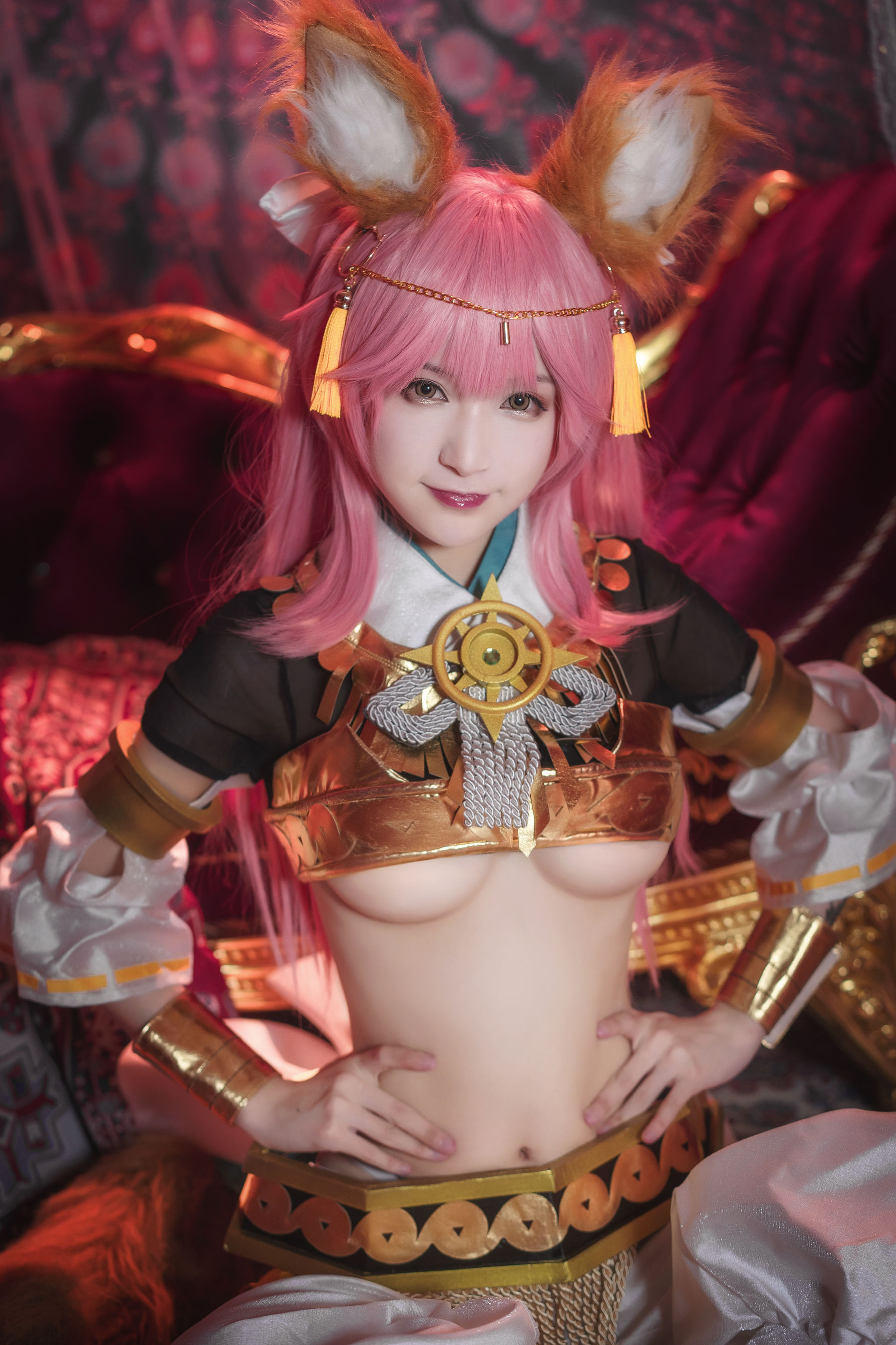 [Cosplay写真] 动漫博主铁板烧鬼舞w - 玉藻前 神话