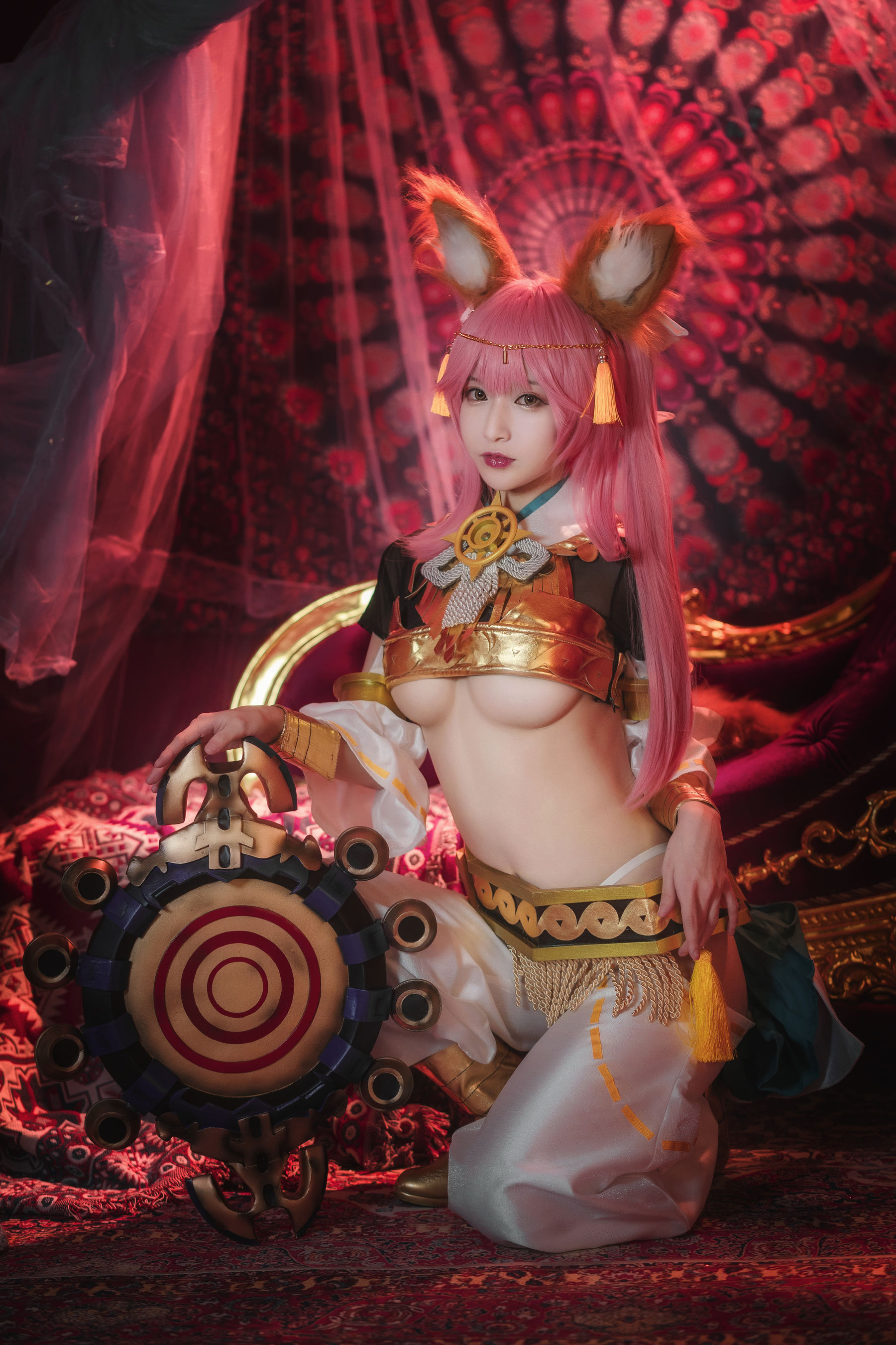 [Cosplay写真] 动漫博主铁板烧鬼舞w - 玉藻前 神话