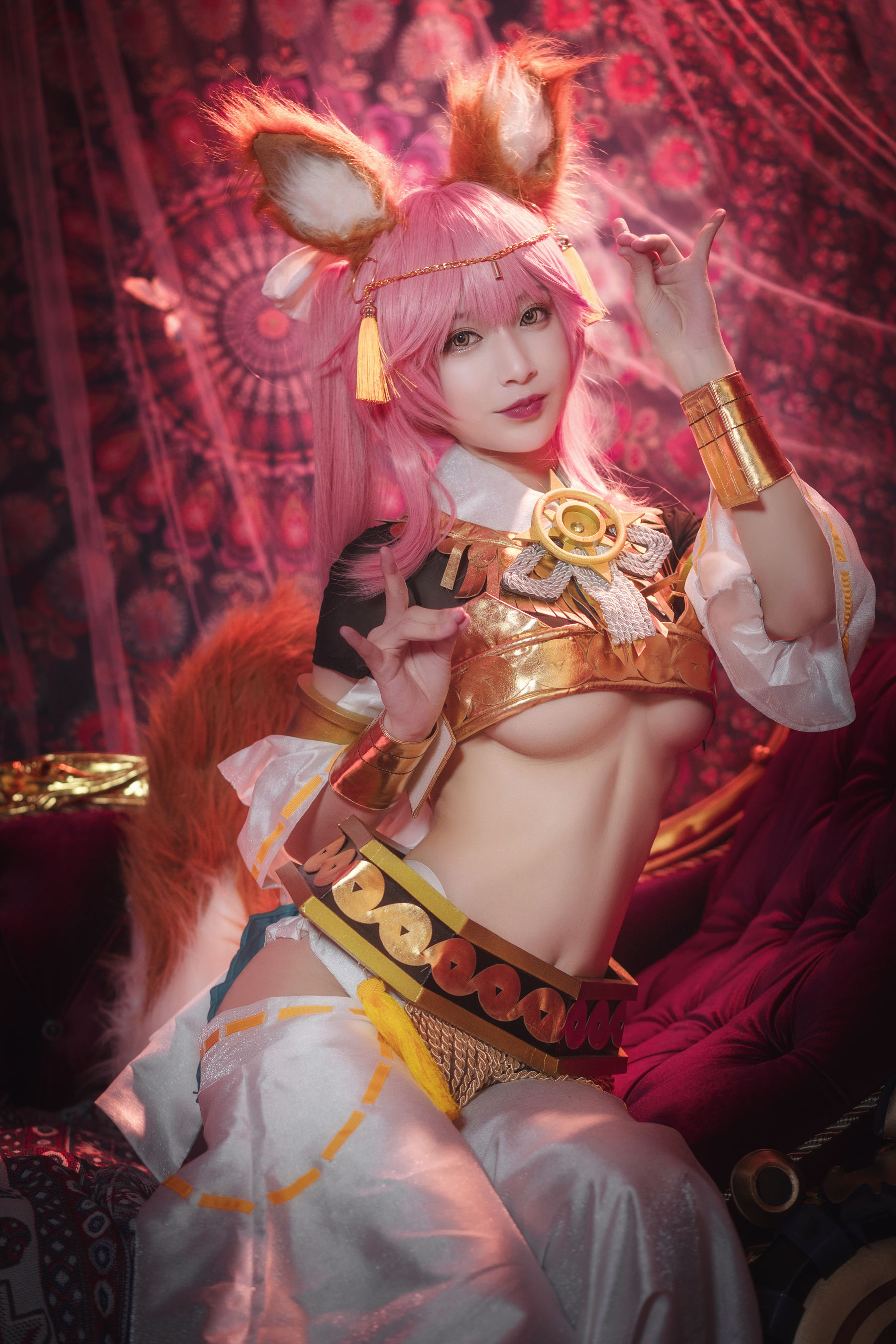 [Cosplay写真] 动漫博主铁板烧鬼舞w - 玉藻前 神话