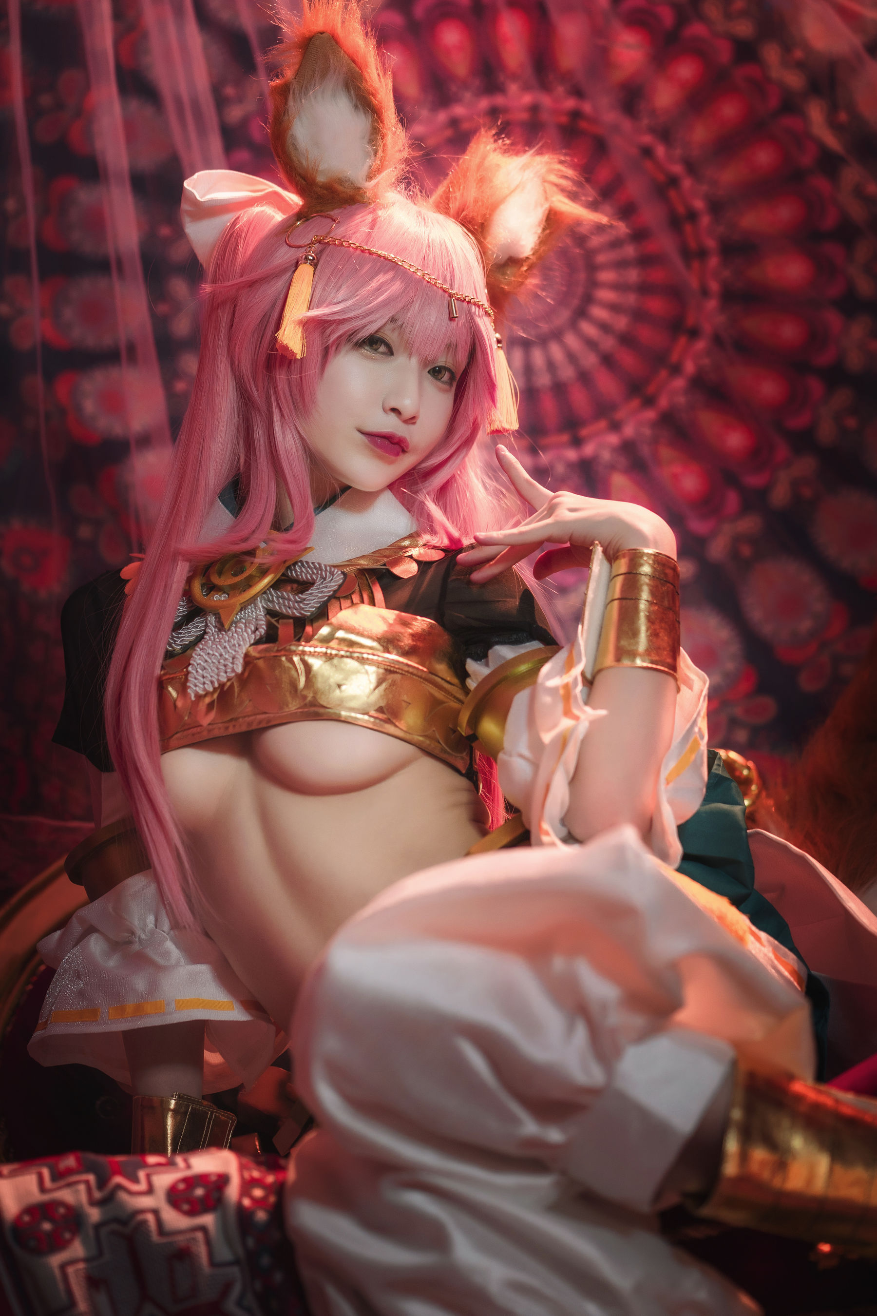[Cosplay写真] 动漫博主铁板烧鬼舞w - 玉藻前 神话