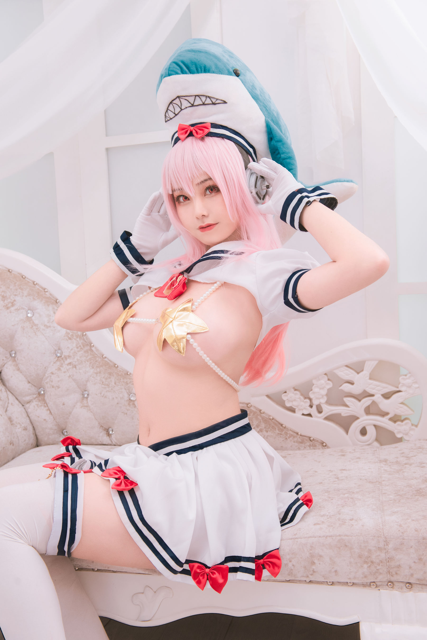 [Cosplay写真] 萌系小姐姐蜜汁猫裘 - 索尼子双鱼座
