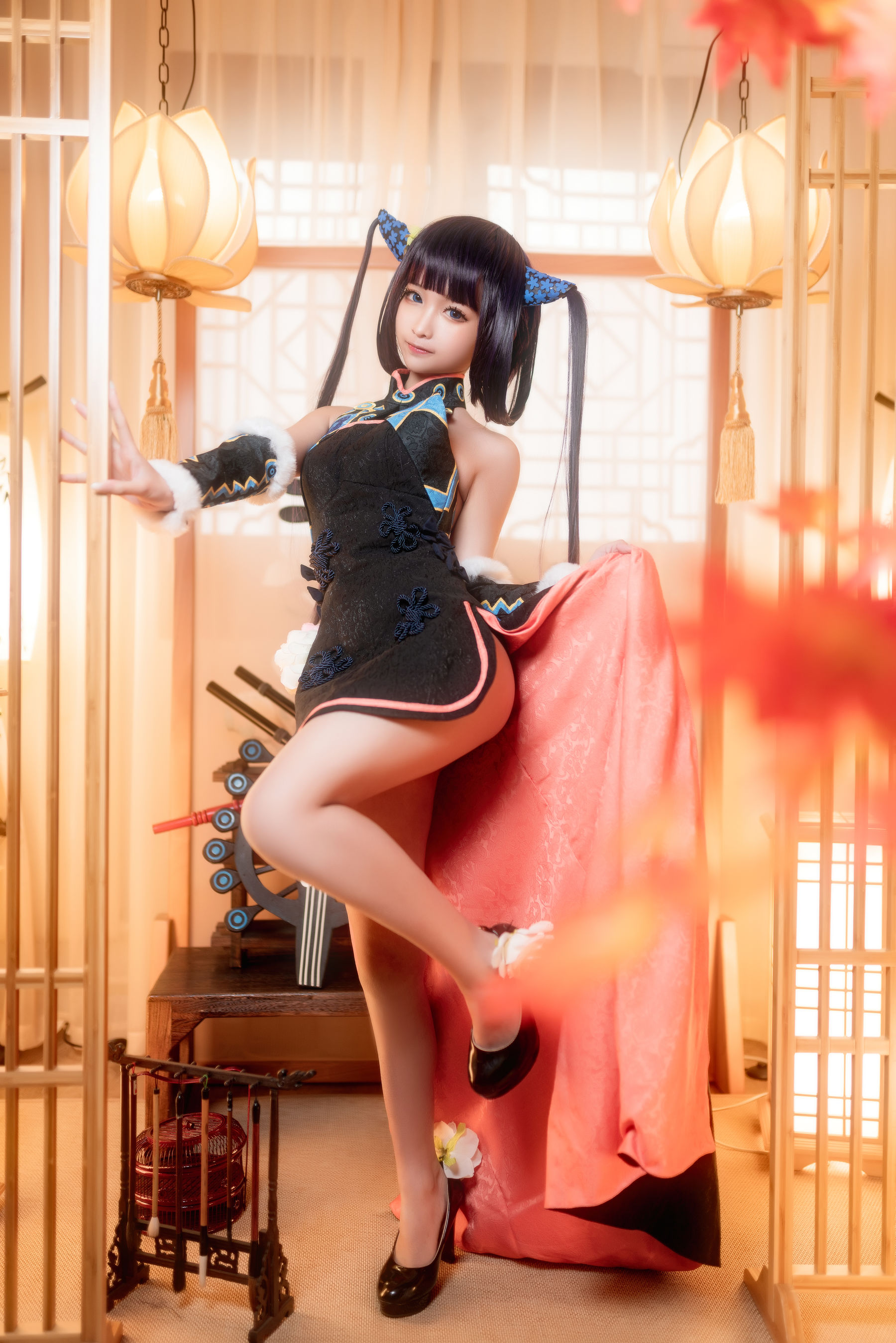 [Cosplay写真] 动漫博主蠢沫沫 - 杨玉环二破
