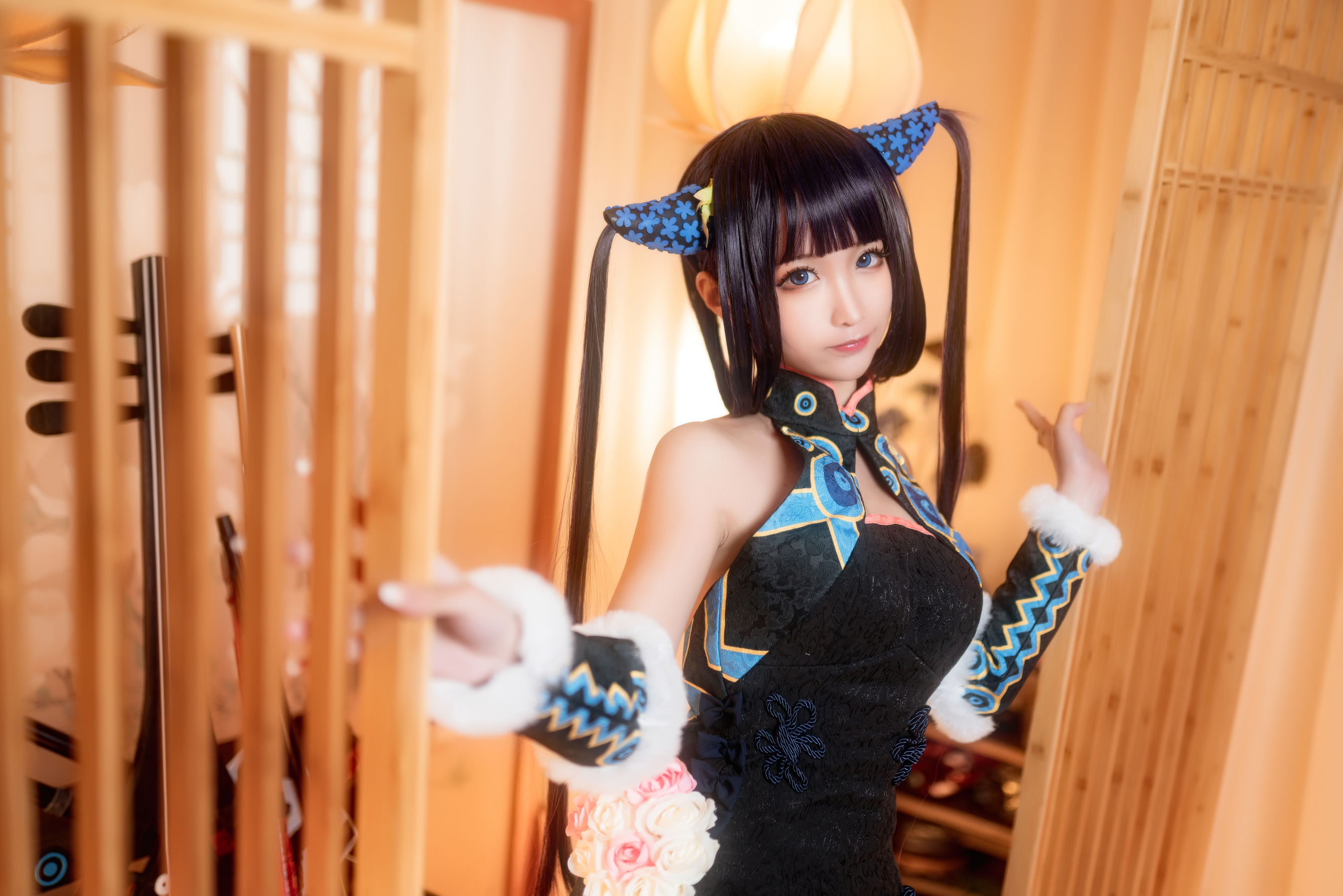 [Cosplay写真] 动漫博主蠢沫沫 - 杨玉环二破