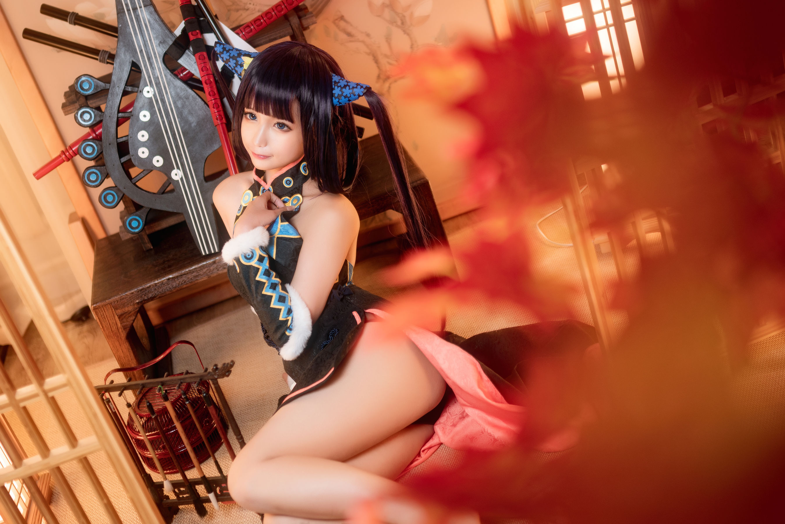 [Cosplay写真] 动漫博主蠢沫沫 - 杨玉环二破