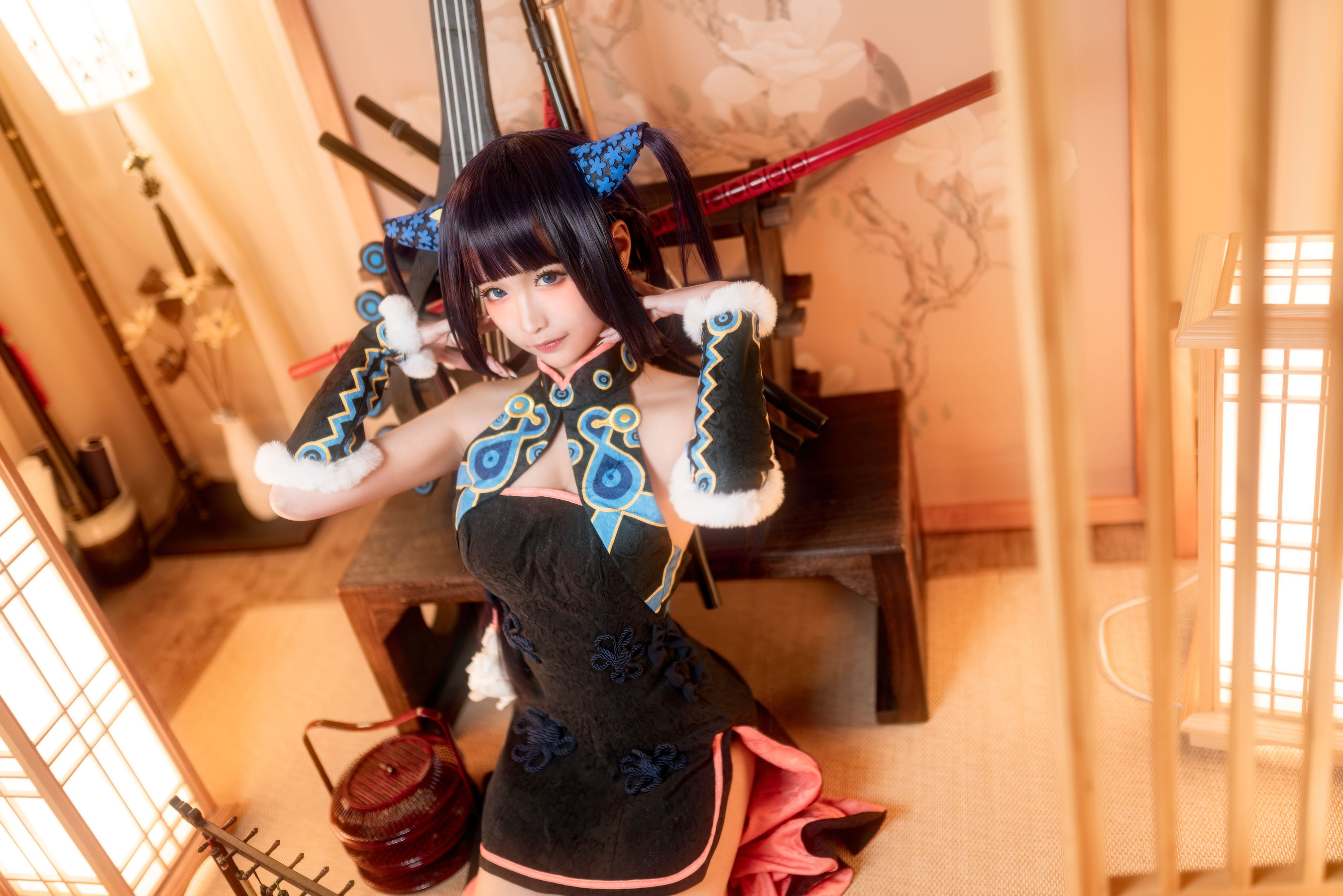 [Cosplay写真] 动漫博主蠢沫沫 - 杨玉环二破