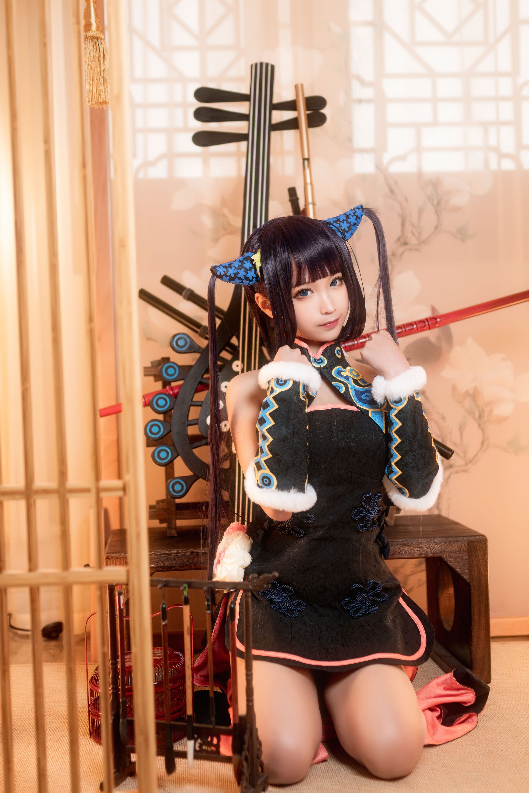 [Cosplay写真] 动漫博主蠢沫沫 - 杨玉环二破