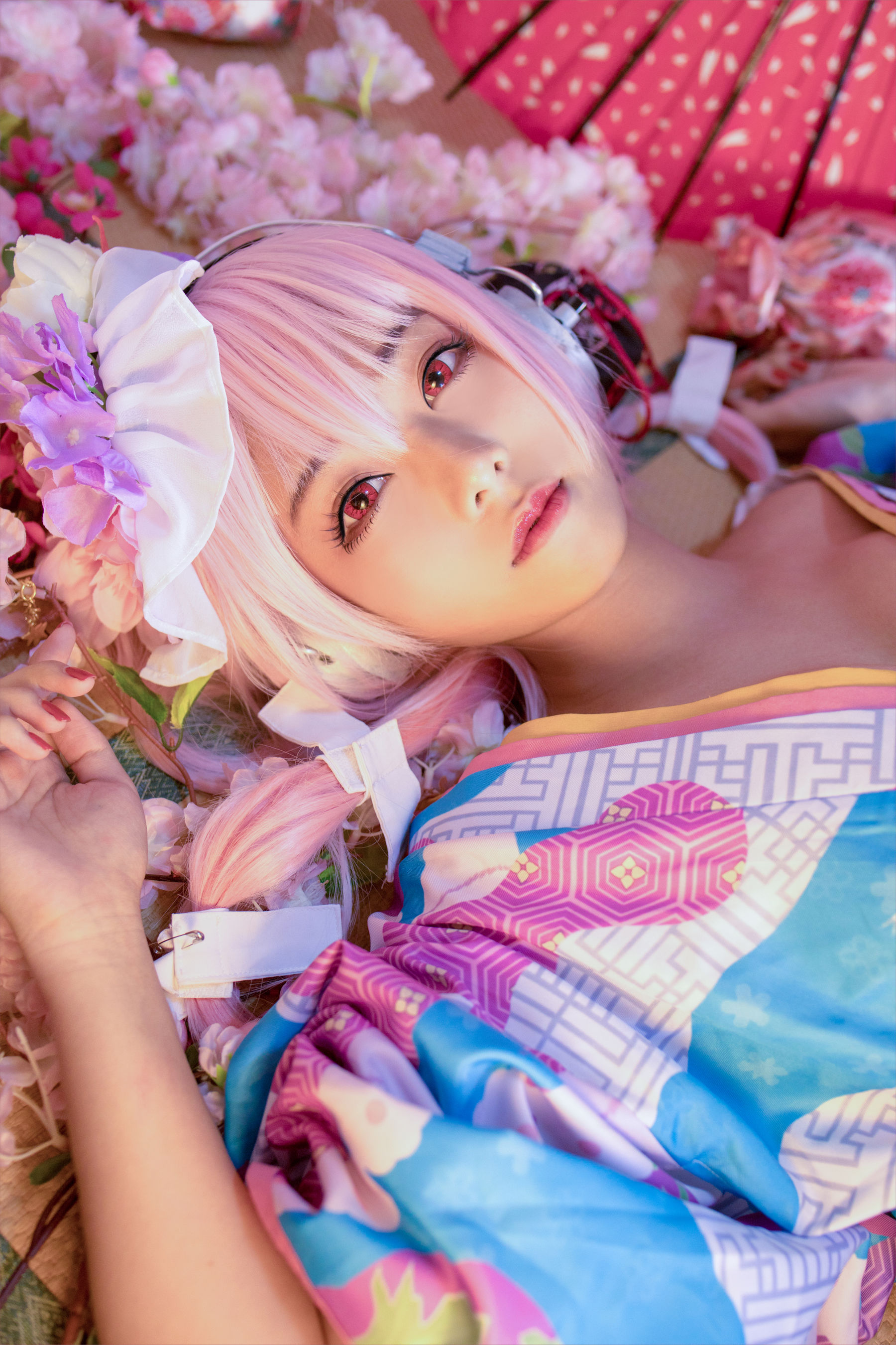[Cosplay写真] 萌系小姐姐蜜汁猫裘 - 索尼子和服