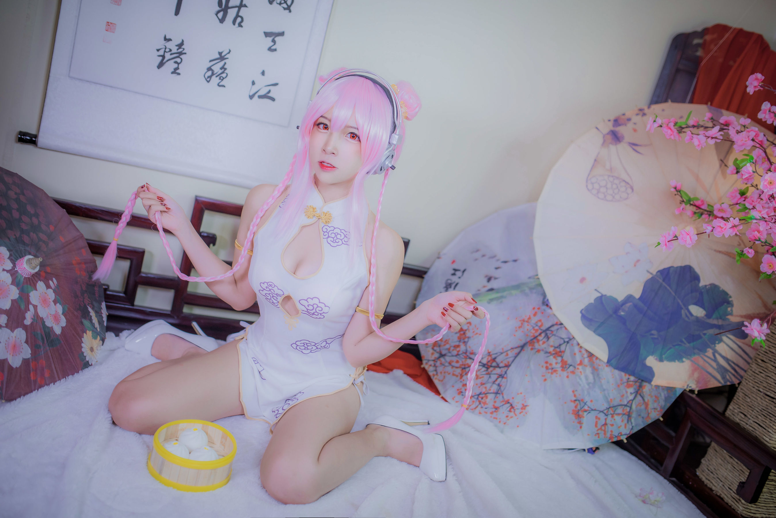 [Cosplay写真] 人气Coser二佐Nisa - 索尼子旗袍