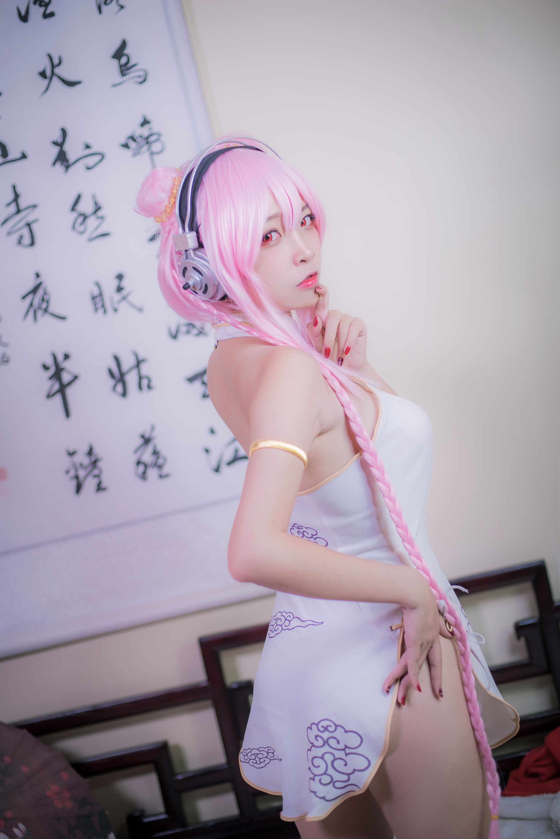 [Cosplay写真] 人气Coser二佐Nisa - 索尼子旗袍