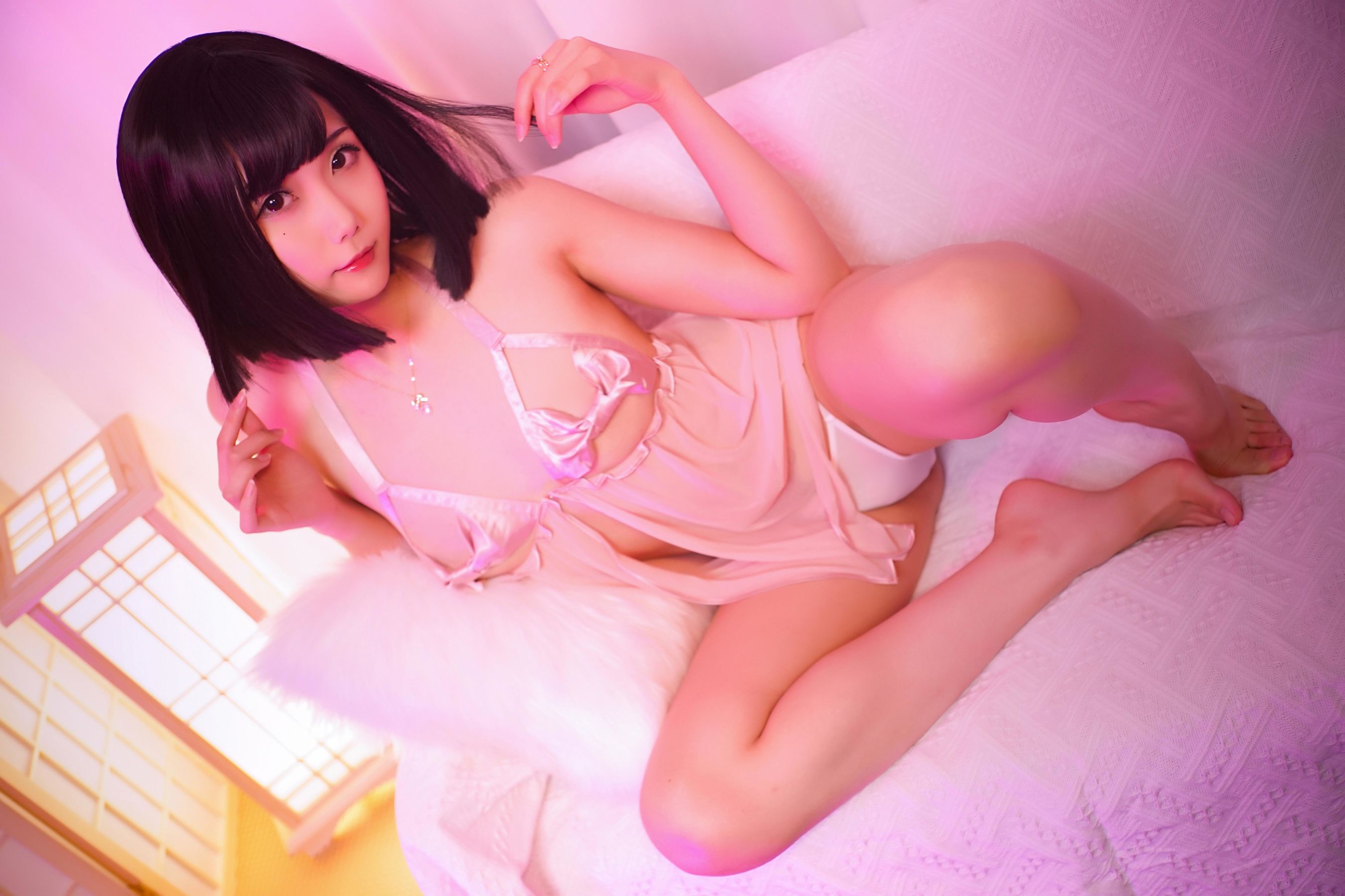 [Cosplay写真] 动漫博主曉美媽 - 是夜