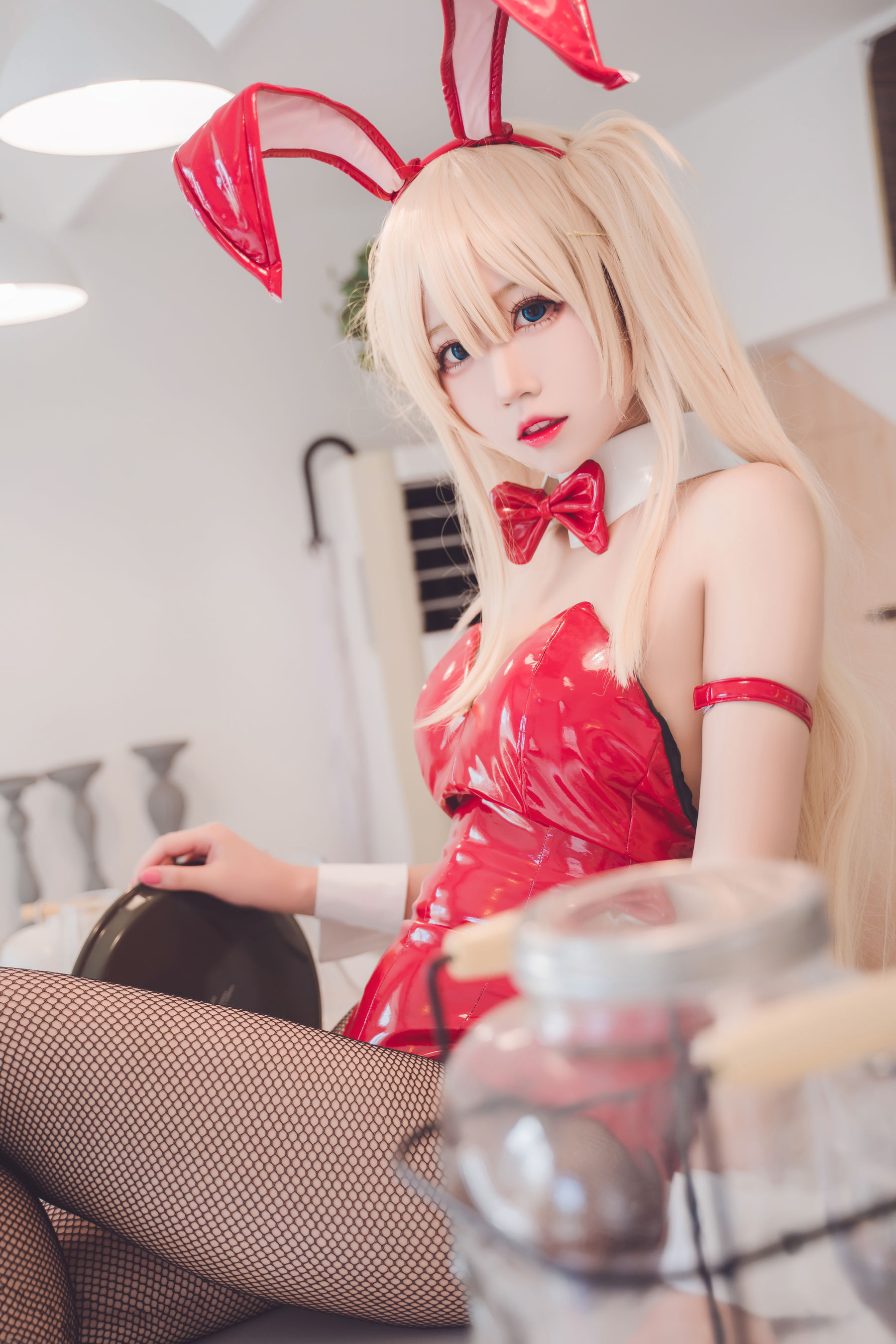 [Cosplay写真] 猫君君MaoJun - 英梨梨兔女郎
