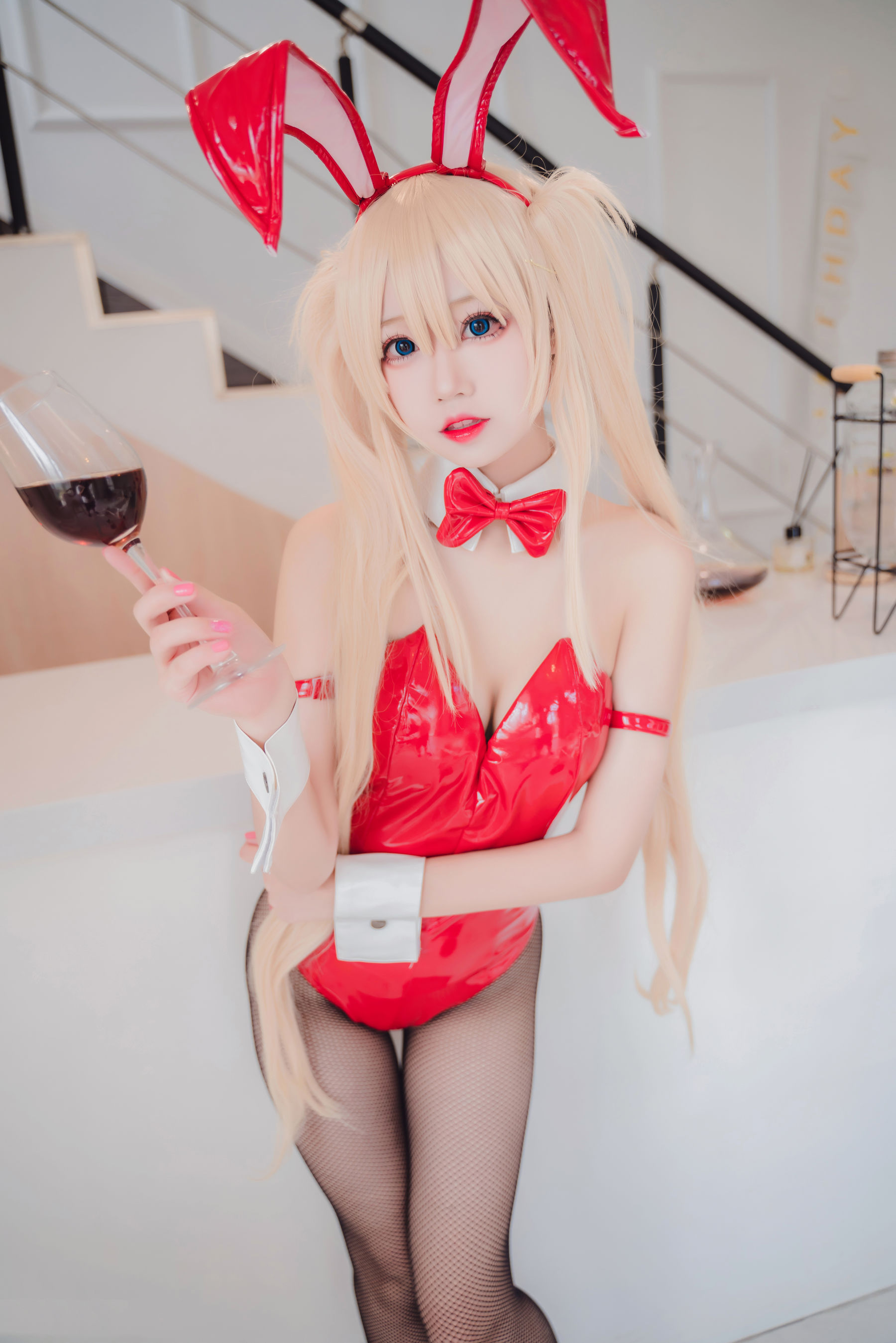 [Cosplay写真] 猫君君MaoJun - 英梨梨兔女郎