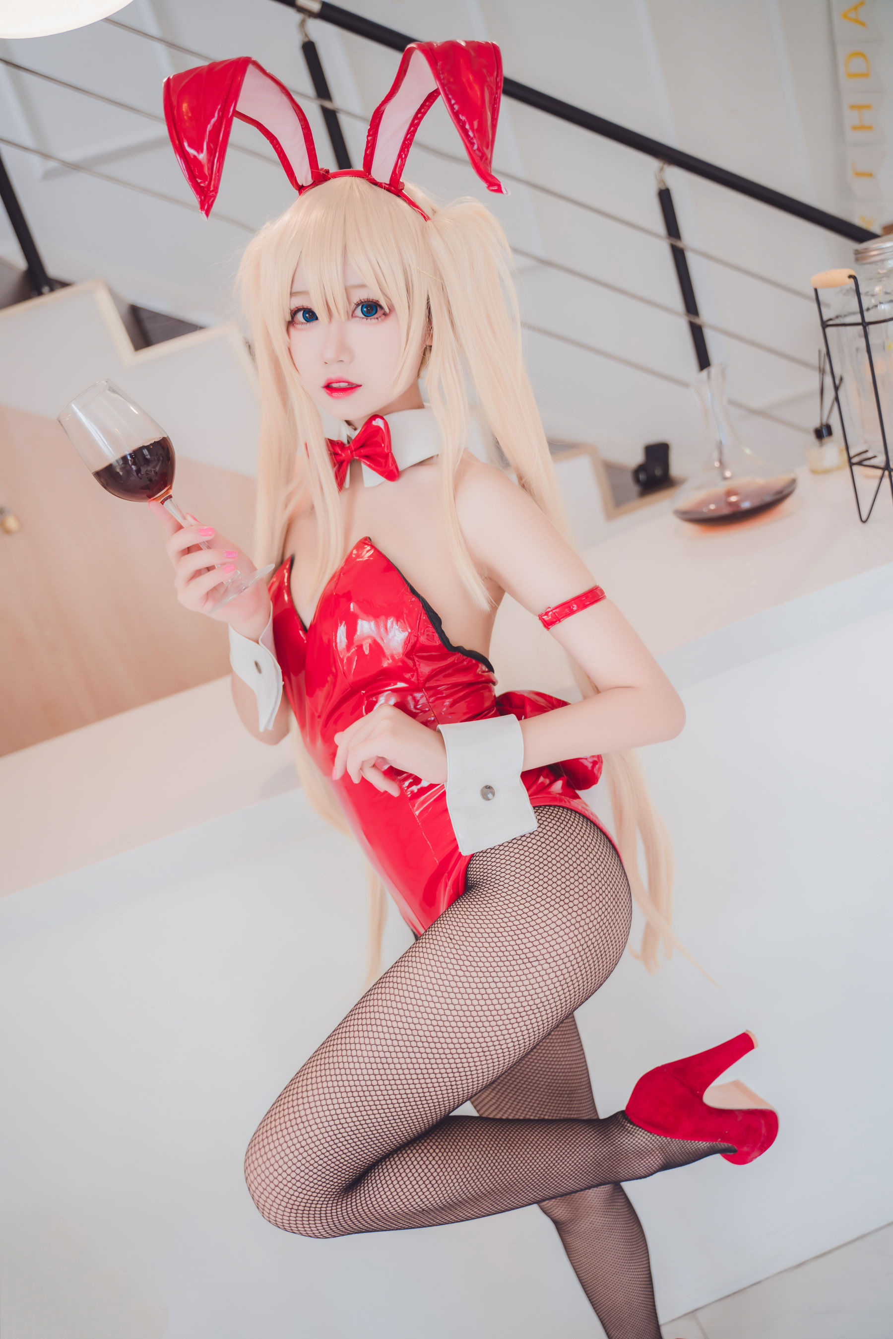 [Cosplay写真] 猫君君MaoJun - 英梨梨兔女郎