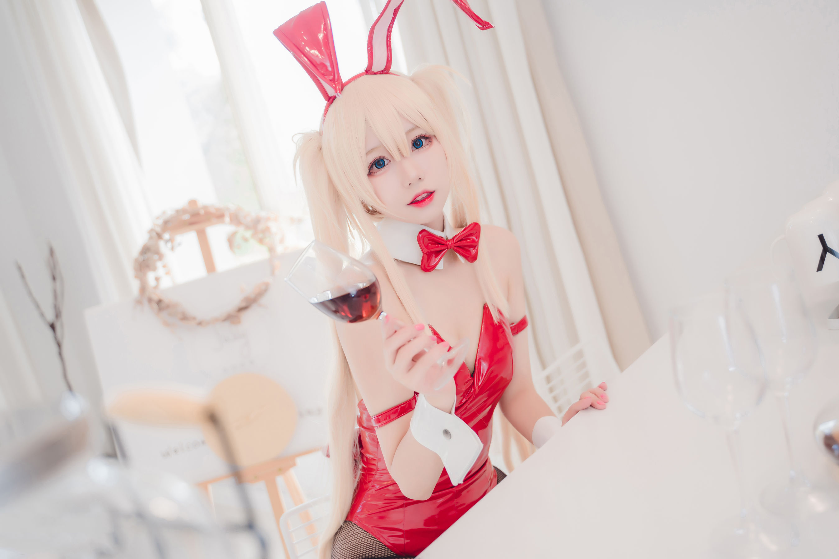 [Cosplay写真] 猫君君MaoJun - 英梨梨兔女郎
