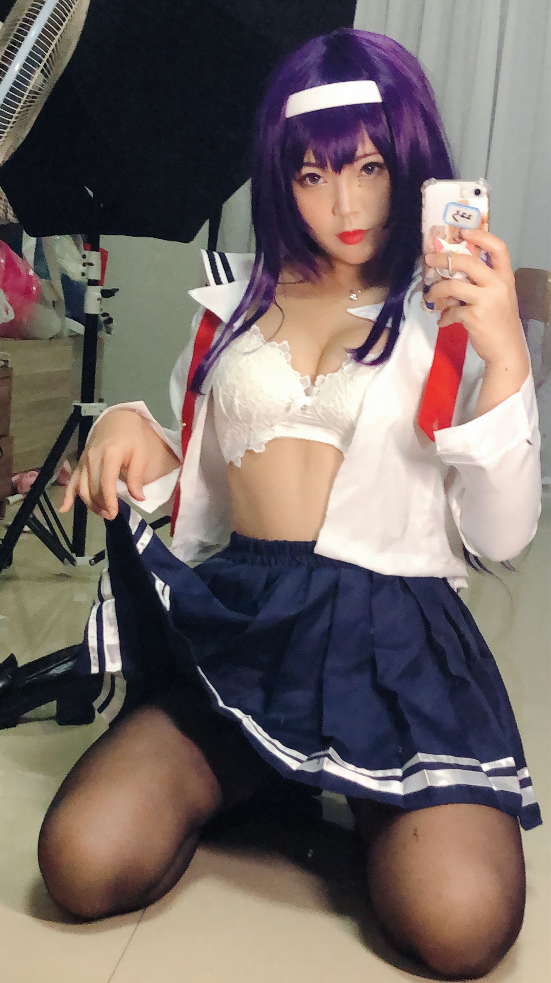 [Cosplay写真] 萌系小姐姐-白烨- - 学姐校服