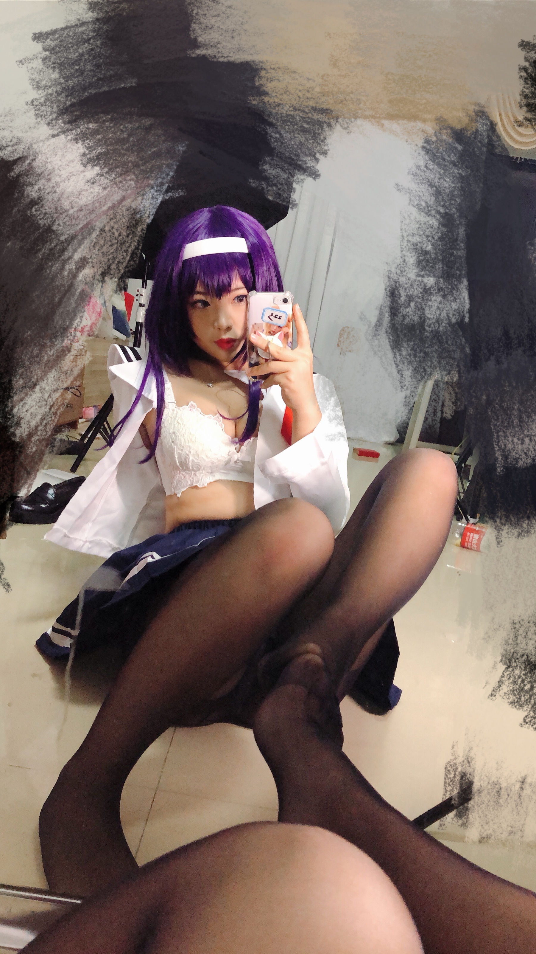 [Cosplay写真] 萌系小姐姐-白烨- - 学姐校服