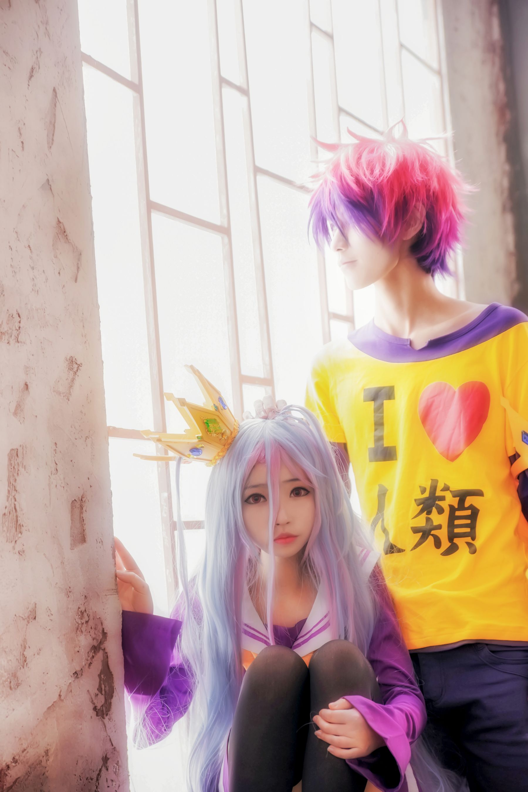 [Cosplay写真] 萌妹白易子教主 - 游戏人生