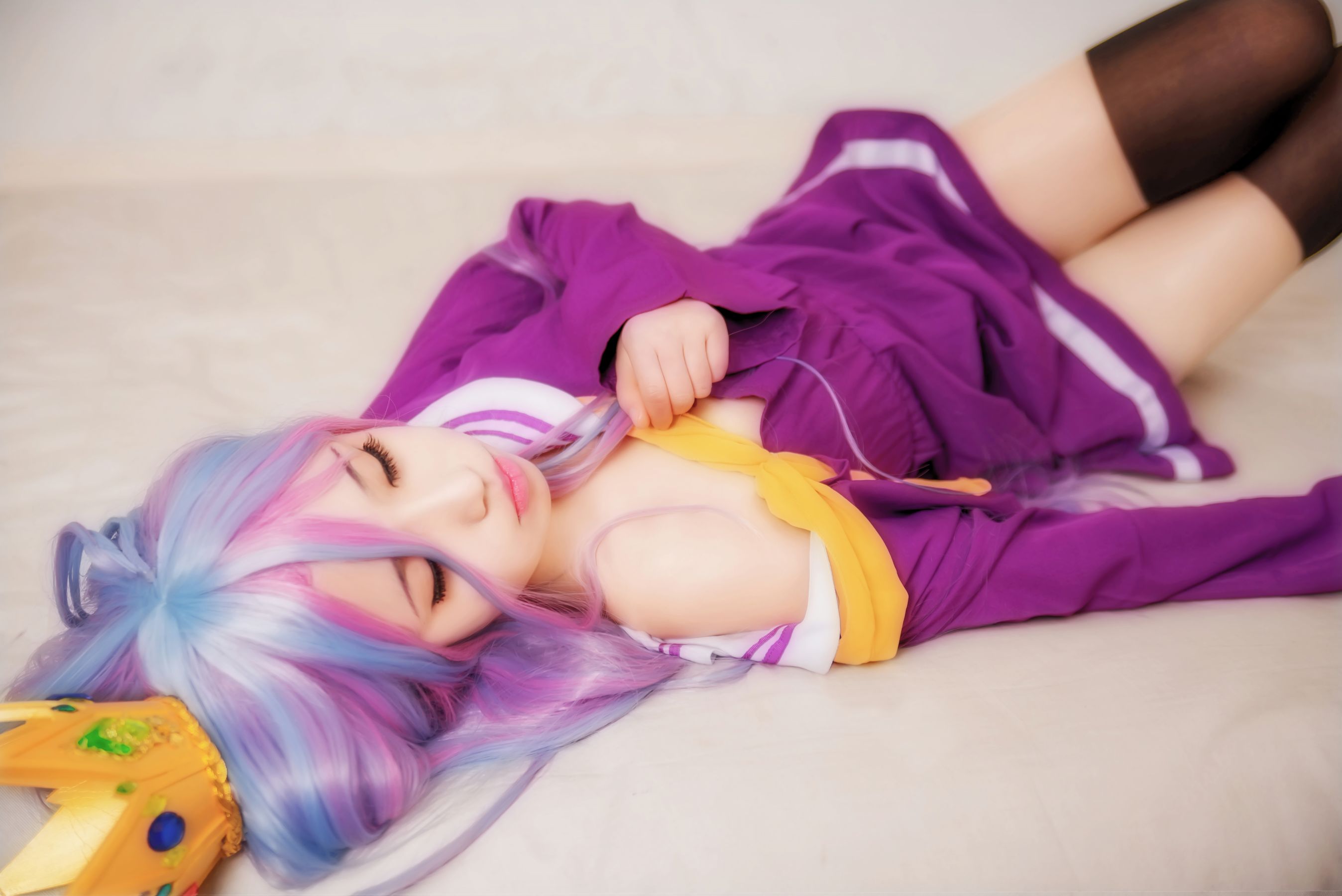 [Cosplay写真] 萌妹白易子教主 - 游戏人生