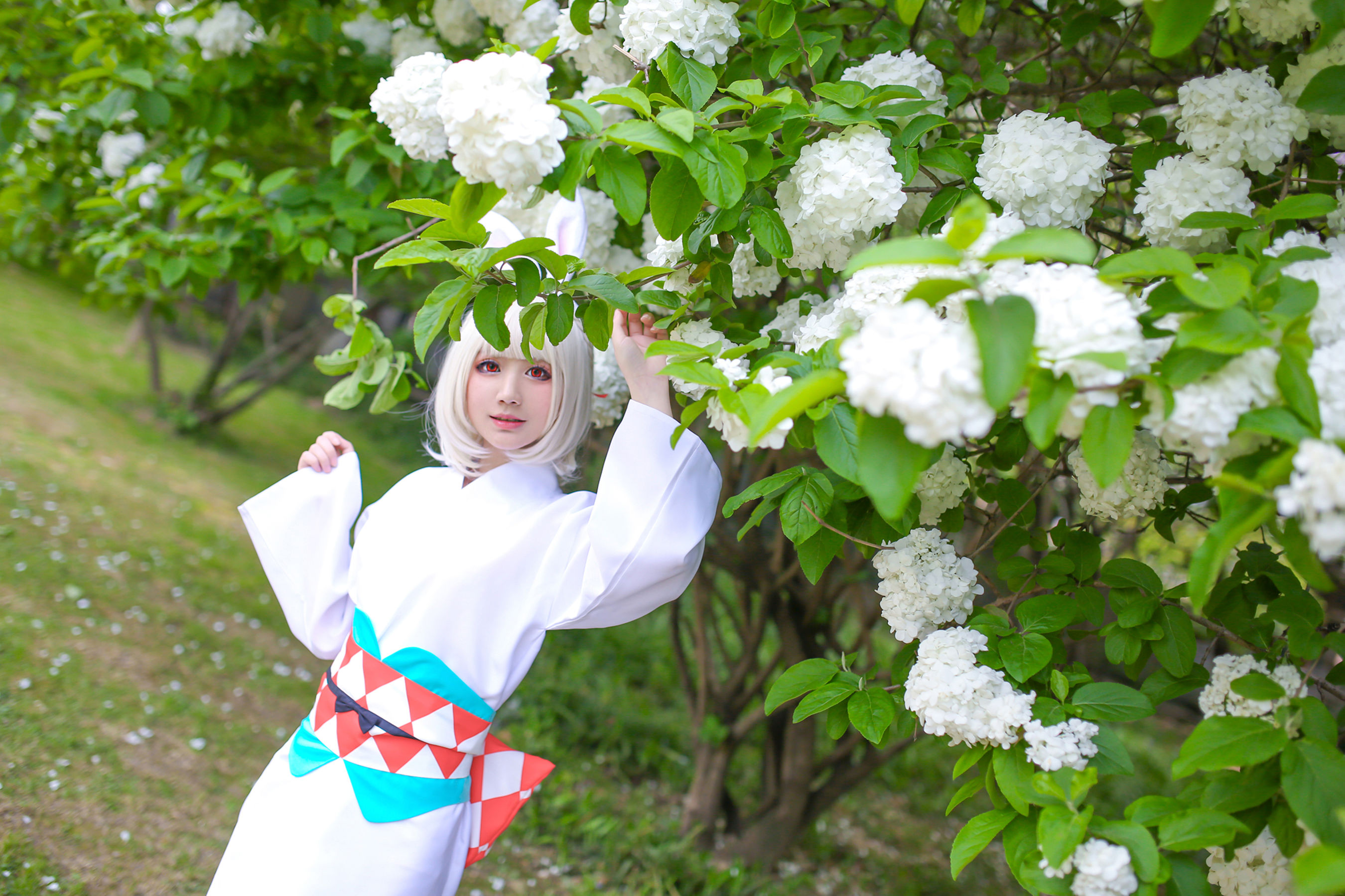[Cosplay写真] 动漫博主弦音sic - 阴阳师 山兔