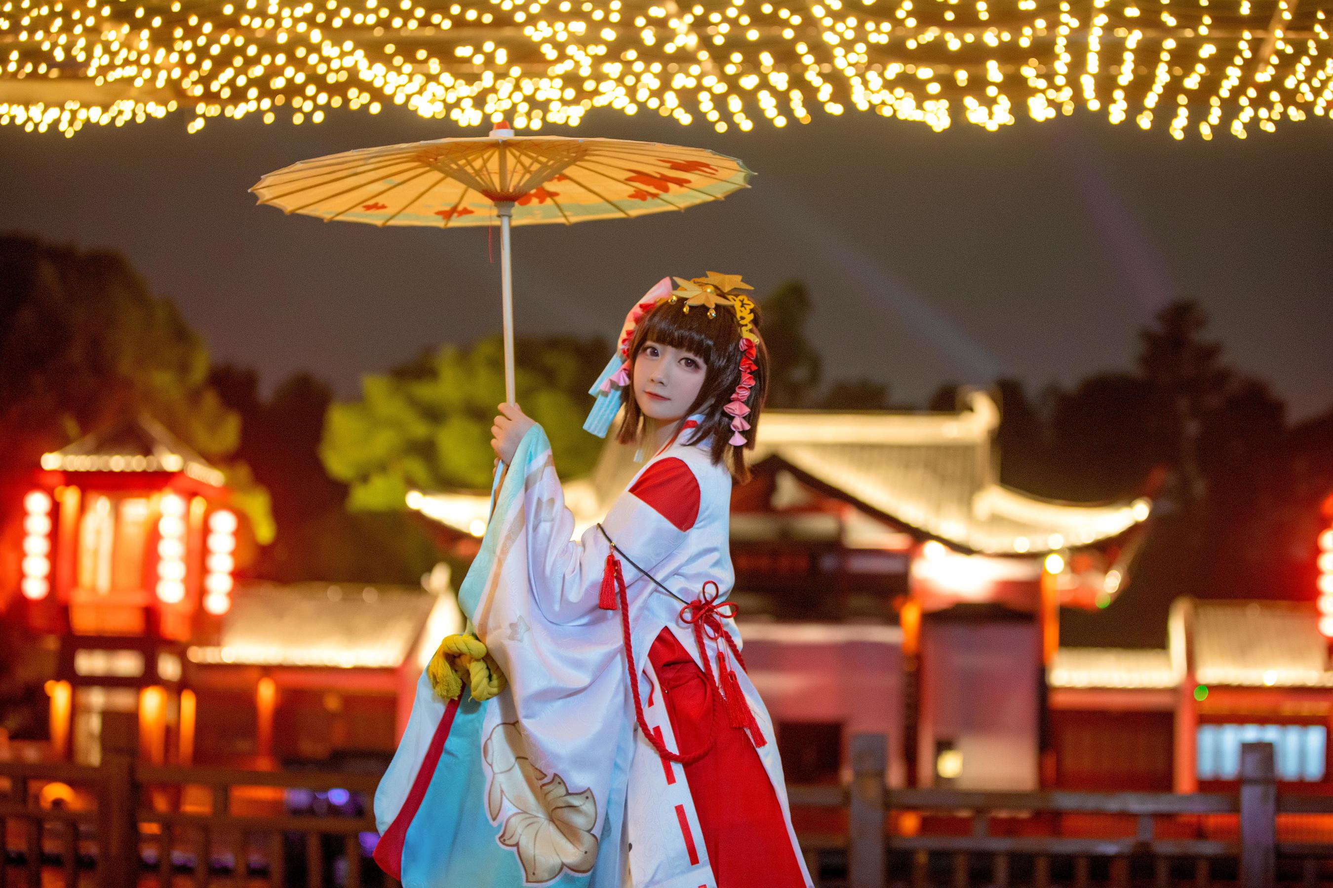 [Cosplay写真] 动漫博主弦音sic - 阴阳师 神乐