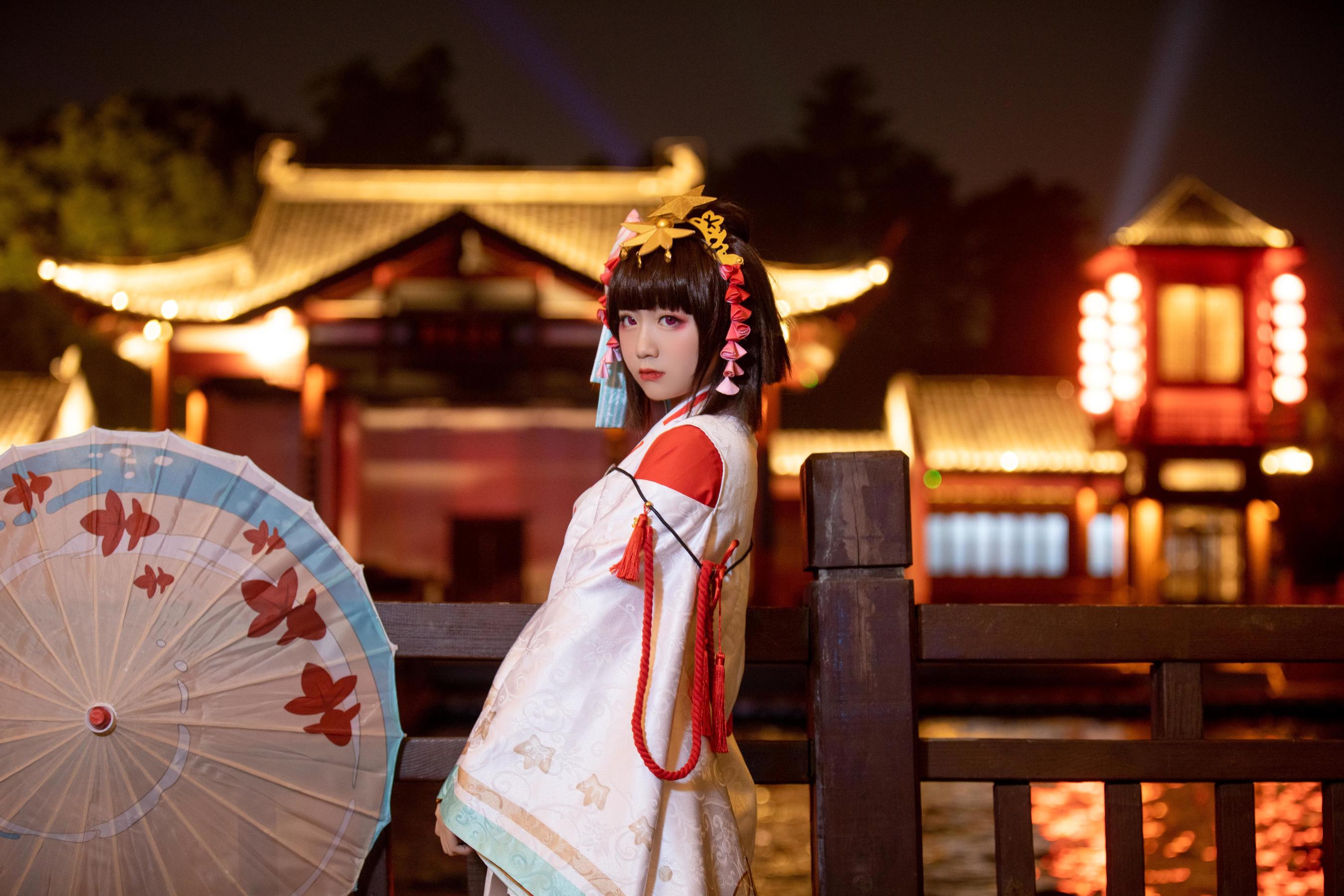 [Cosplay写真] 动漫博主弦音sic - 阴阳师 神乐