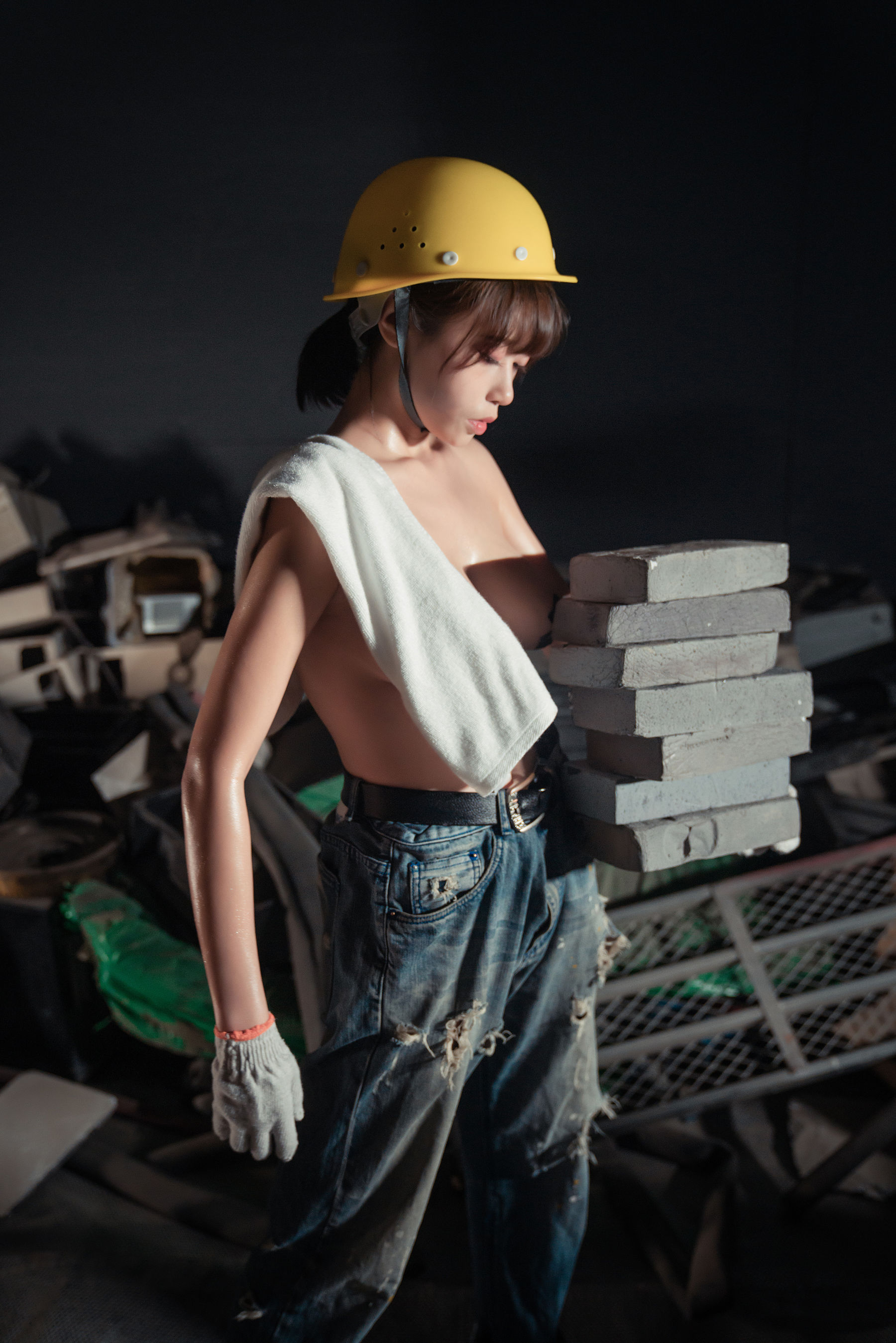 [Cosplay写真] 萌妹奈汐酱nice - 咱们工人有力量