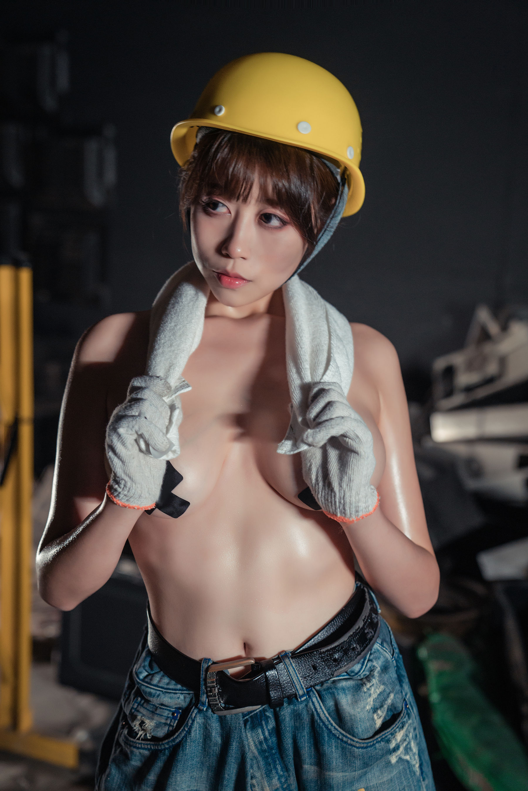 [Cosplay写真] 萌妹奈汐酱nice - 咱们工人有力量