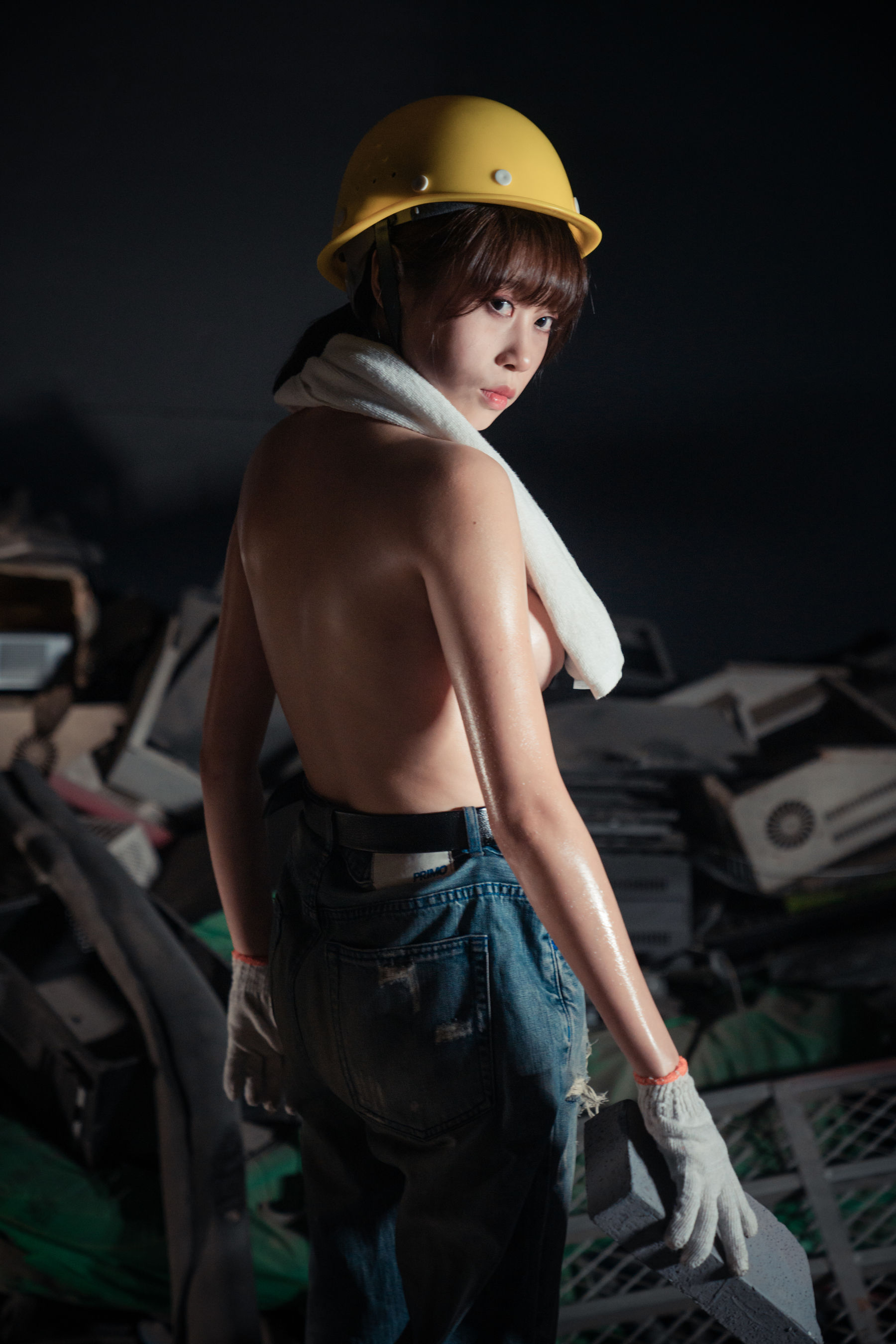 [Cosplay写真] 萌妹奈汐酱nice - 咱们工人有力量