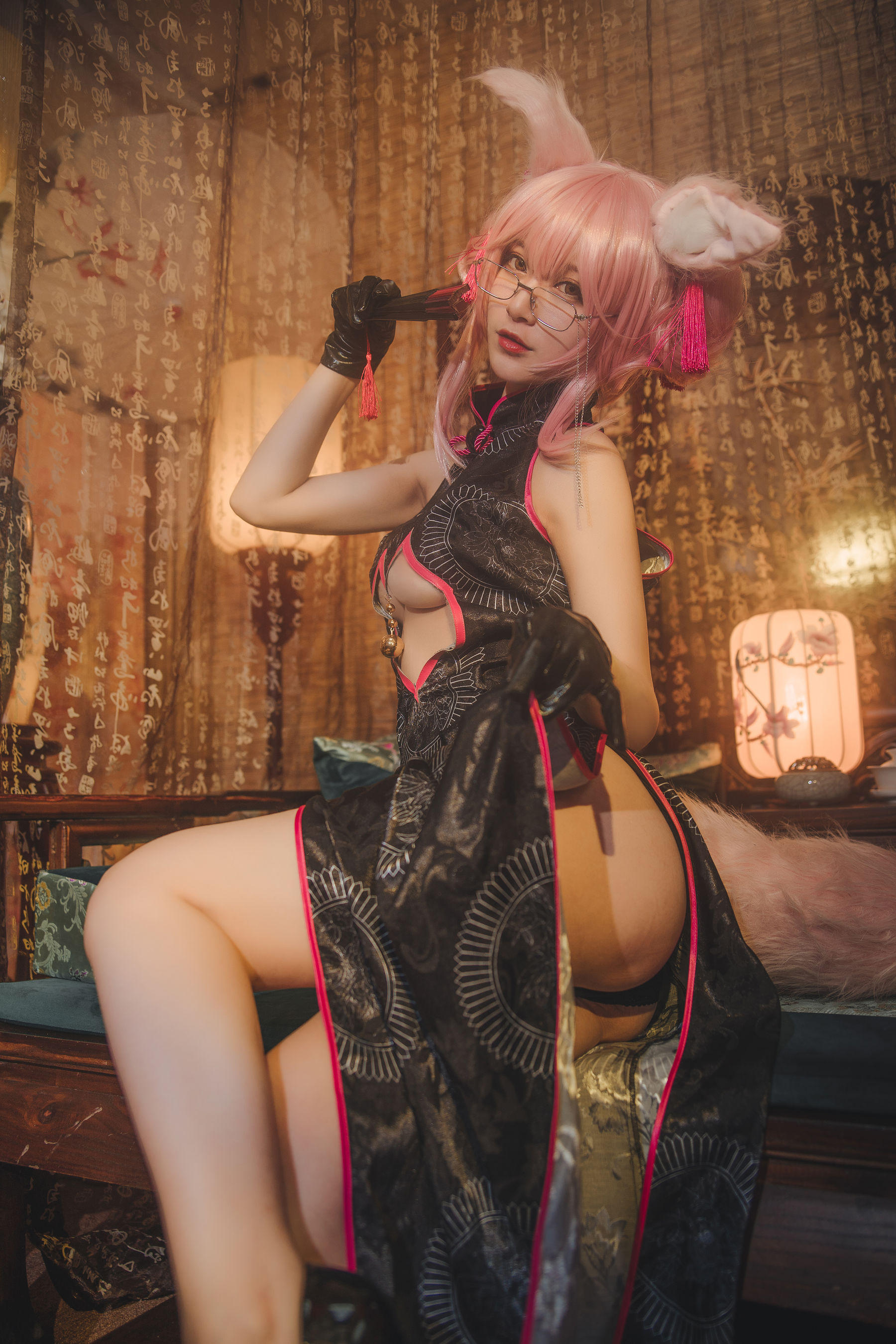 [Cosplay写真] 动漫博主铁板烧鬼舞w - 玉藻前