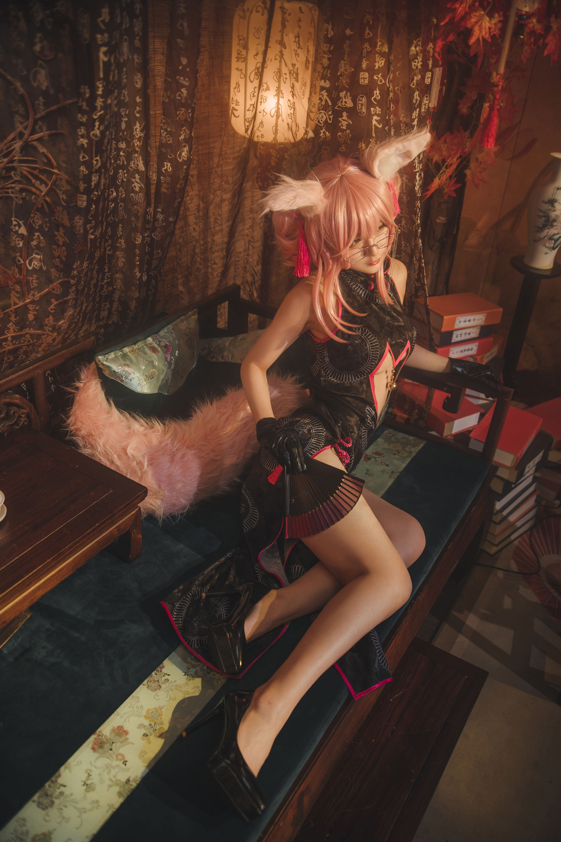 [Cosplay写真] 动漫博主铁板烧鬼舞w - 玉藻前