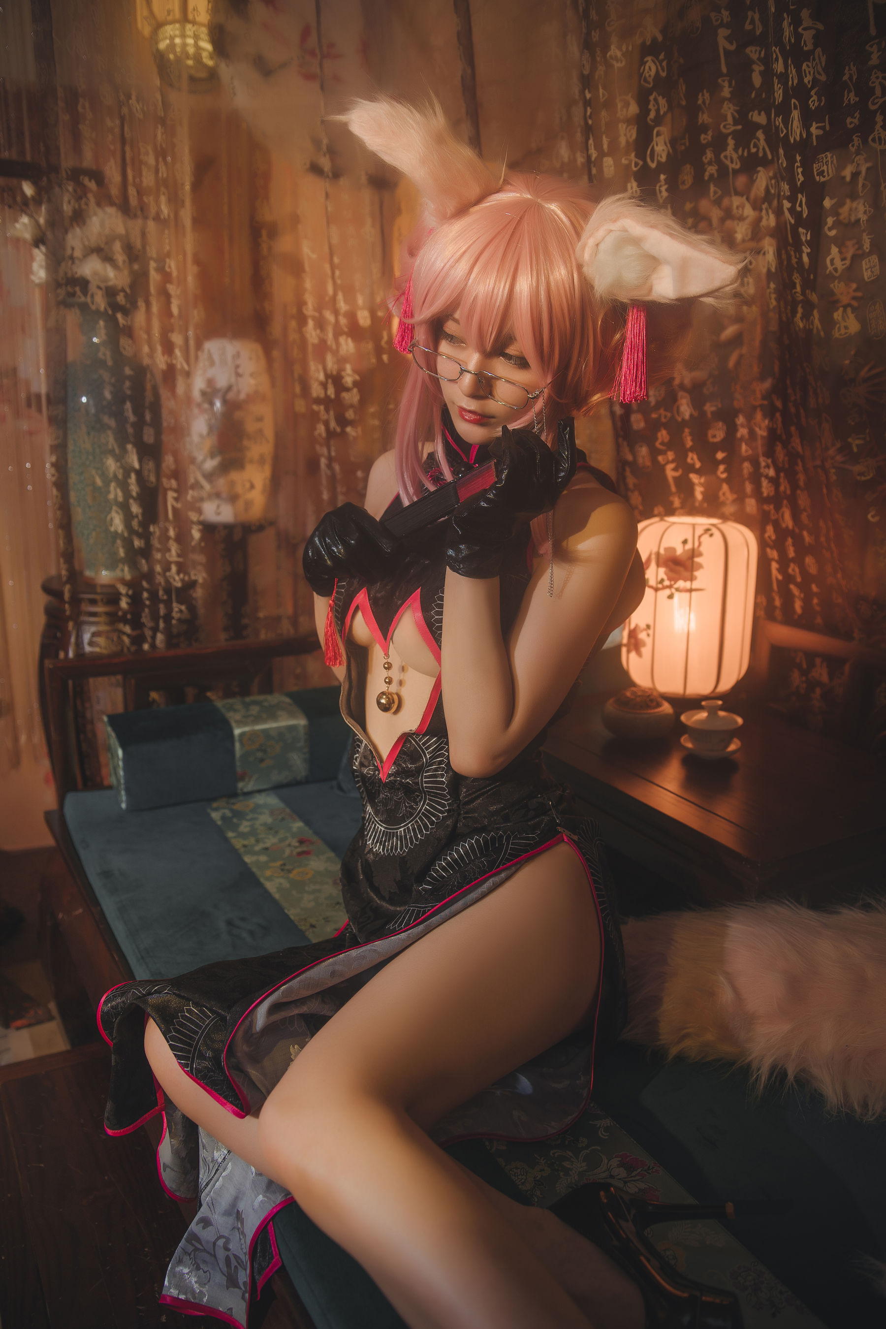 [Cosplay写真] 动漫博主铁板烧鬼舞w - 玉藻前