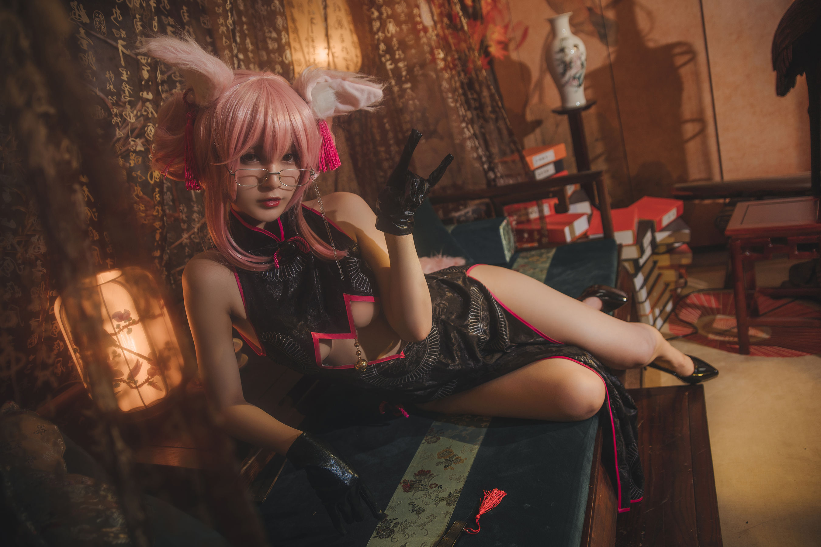 [Cosplay写真] 动漫博主铁板烧鬼舞w - 玉藻前