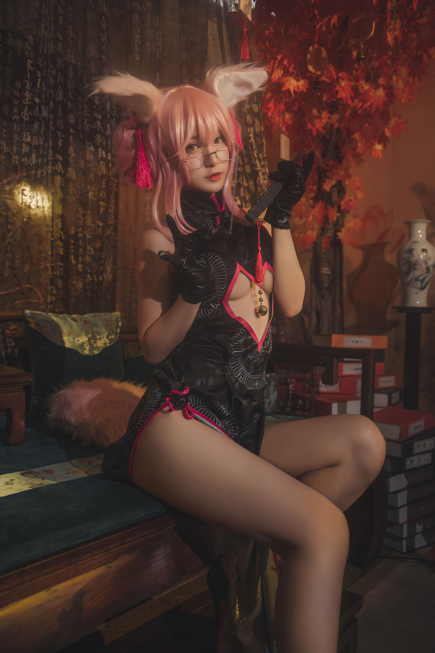 [Cosplay写真] 动漫博主铁板烧鬼舞w - 玉藻前