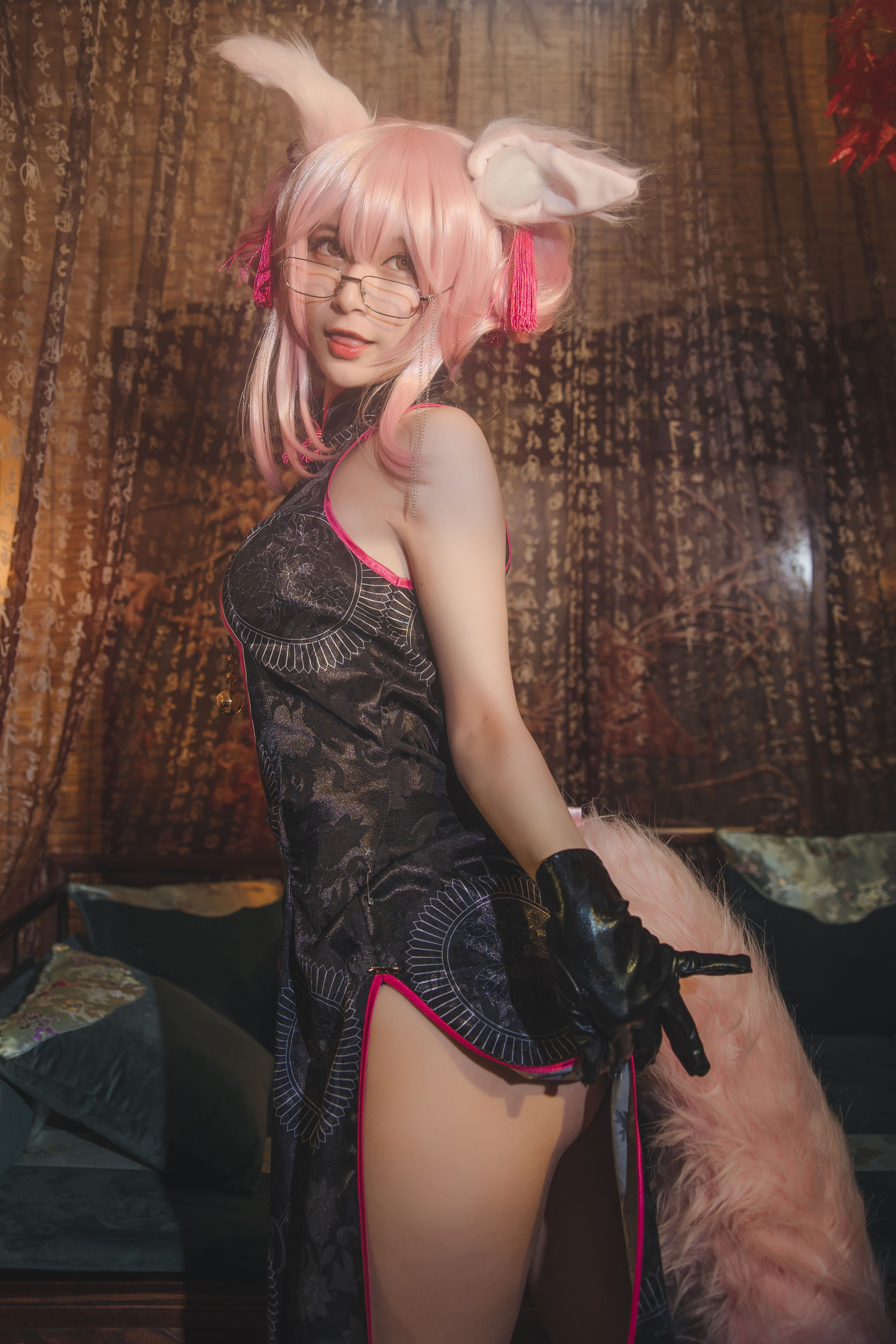 [Cosplay写真] 动漫博主铁板烧鬼舞w - 玉藻前