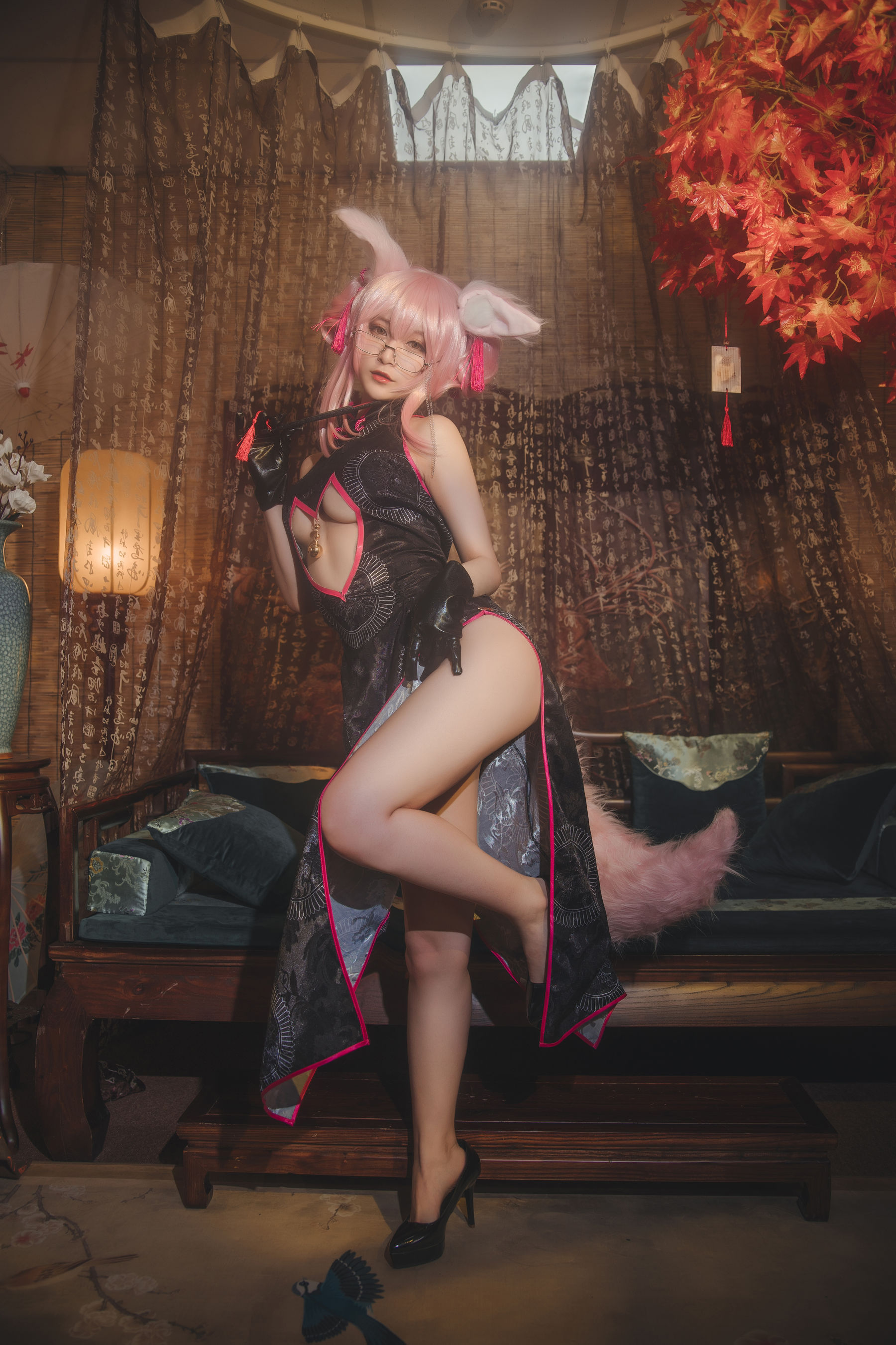 [Cosplay写真] 动漫博主铁板烧鬼舞w - 玉藻前
