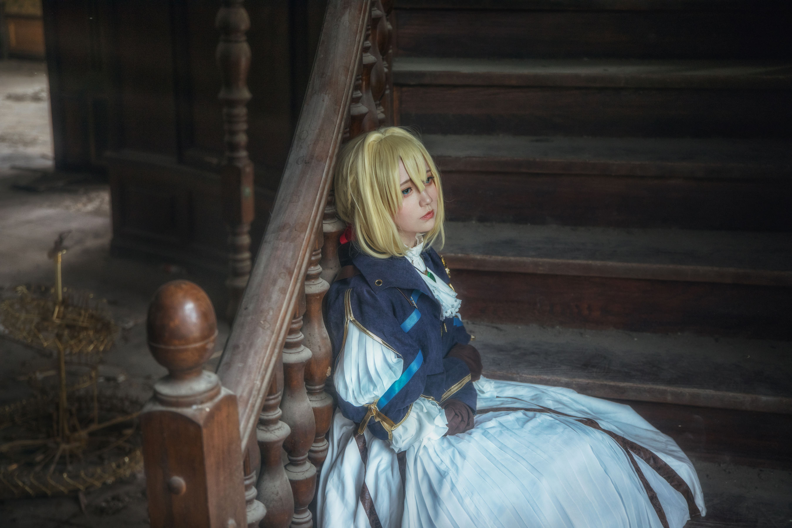 [Cosplay写真] 动漫博主弦音sic - 紫罗兰永恒花园 薇尔莉特・伊芙加登