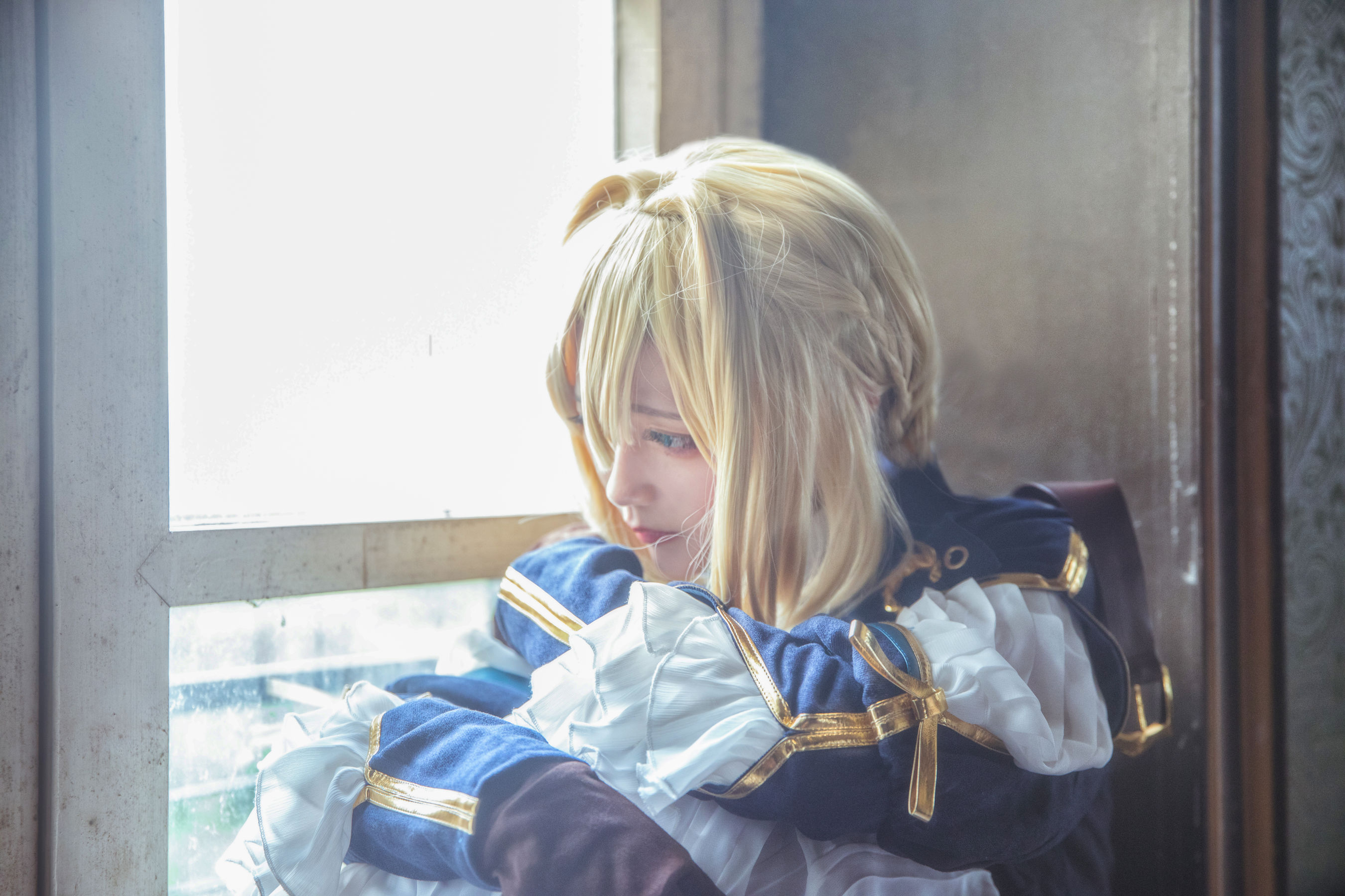 [Cosplay写真] 动漫博主弦音sic - 紫罗兰永恒花园 薇尔莉特・伊芙加登