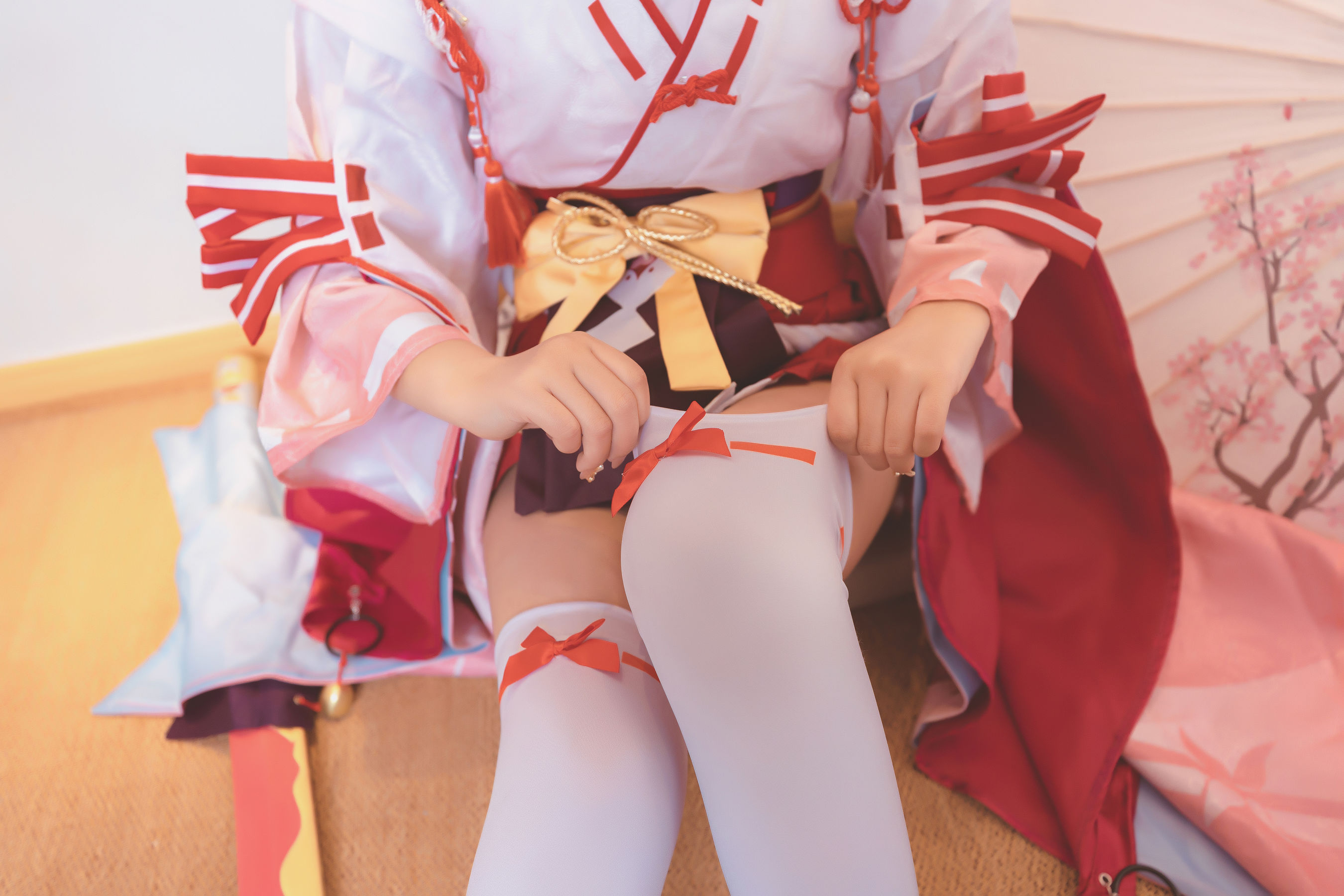 [Cosplay写真] 萝莉神楽坂真冬之刀ノ語