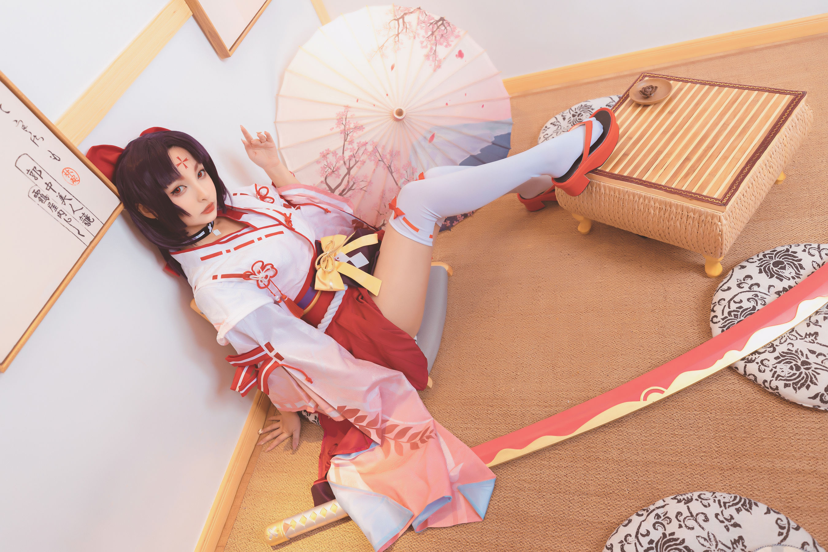 [Cosplay写真] 萝莉神楽坂真冬之刀ノ語