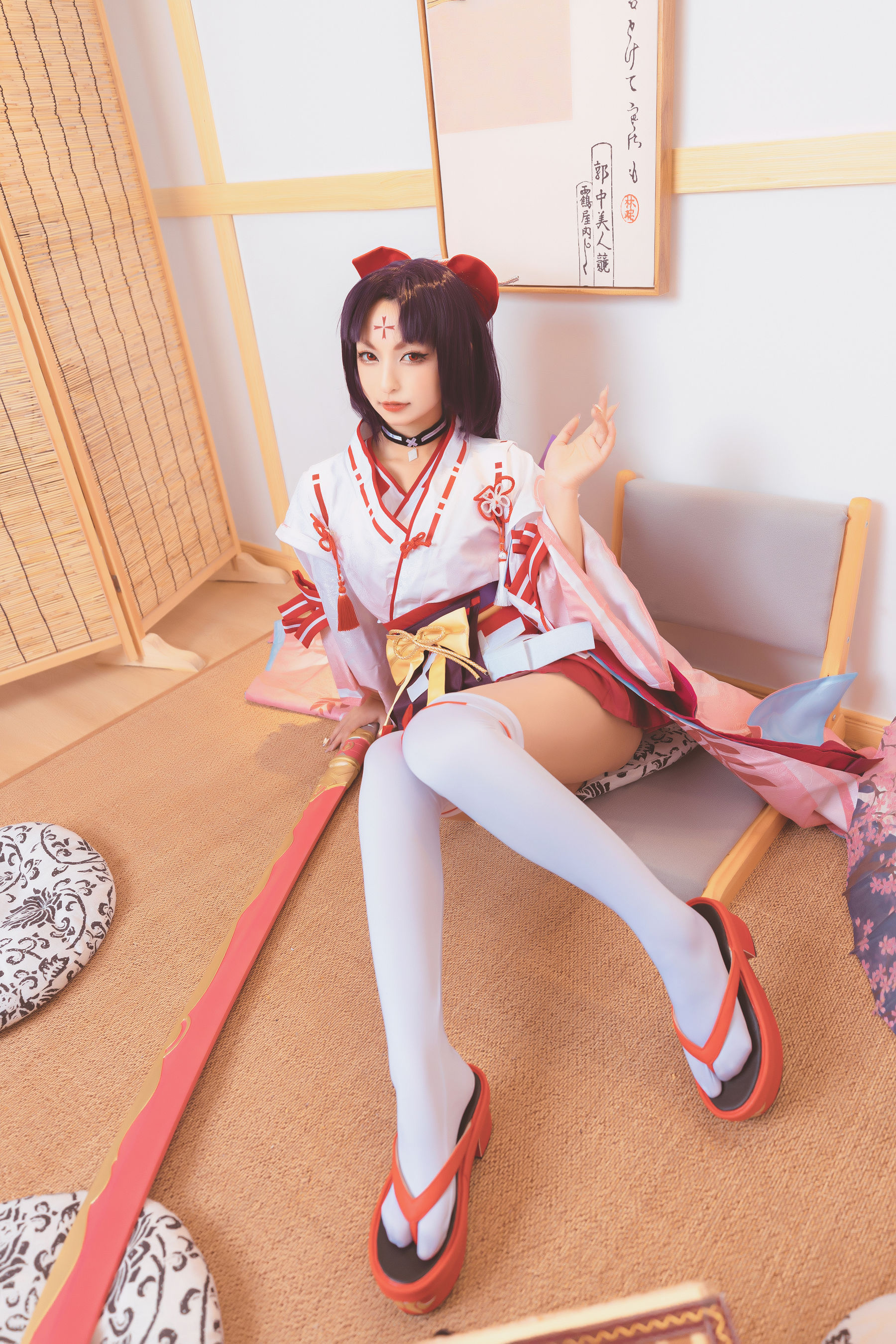 [Cosplay写真] 萝莉神楽坂真冬之刀ノ語