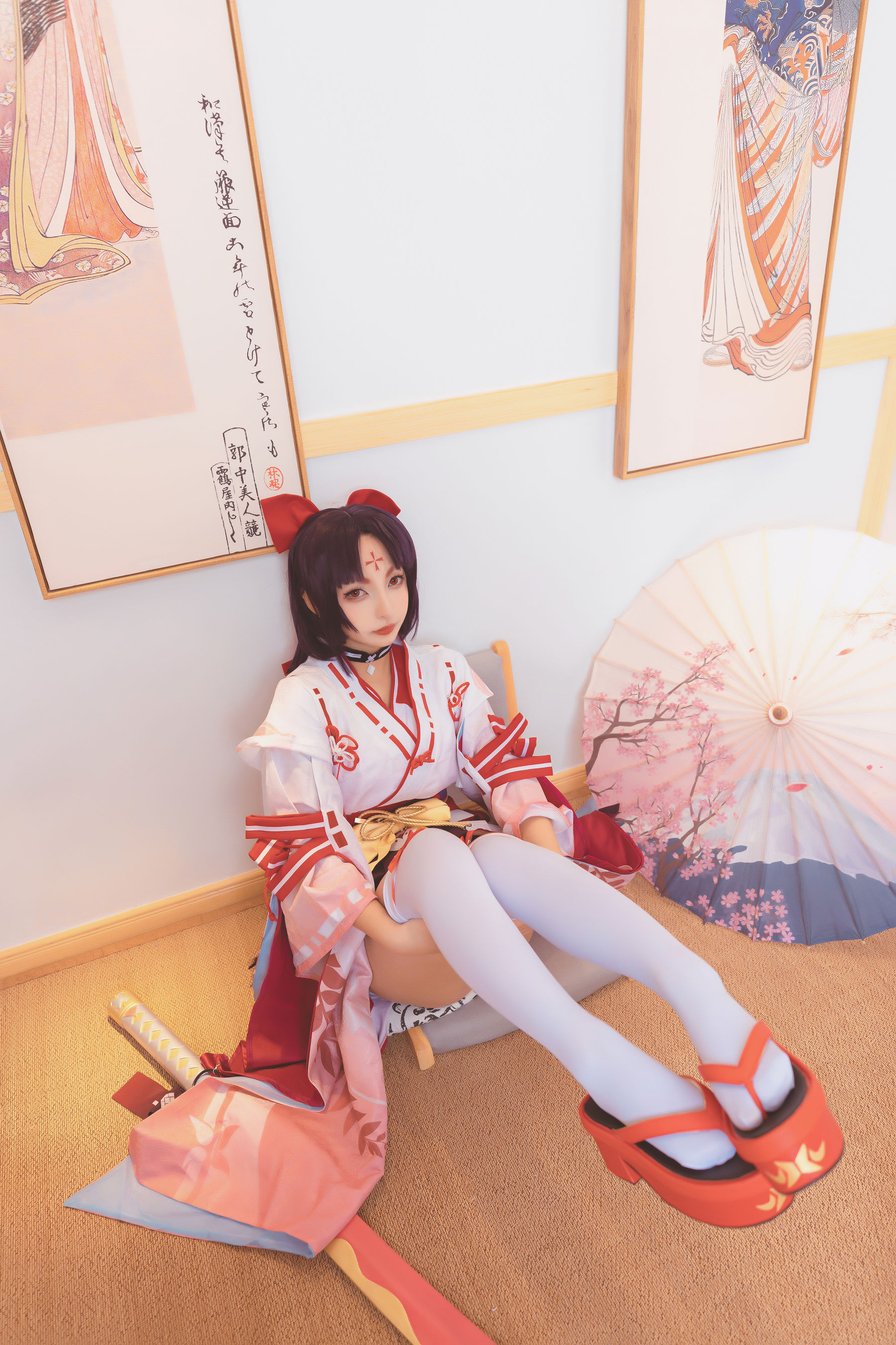 [Cosplay写真] 萝莉神楽坂真冬之刀ノ語